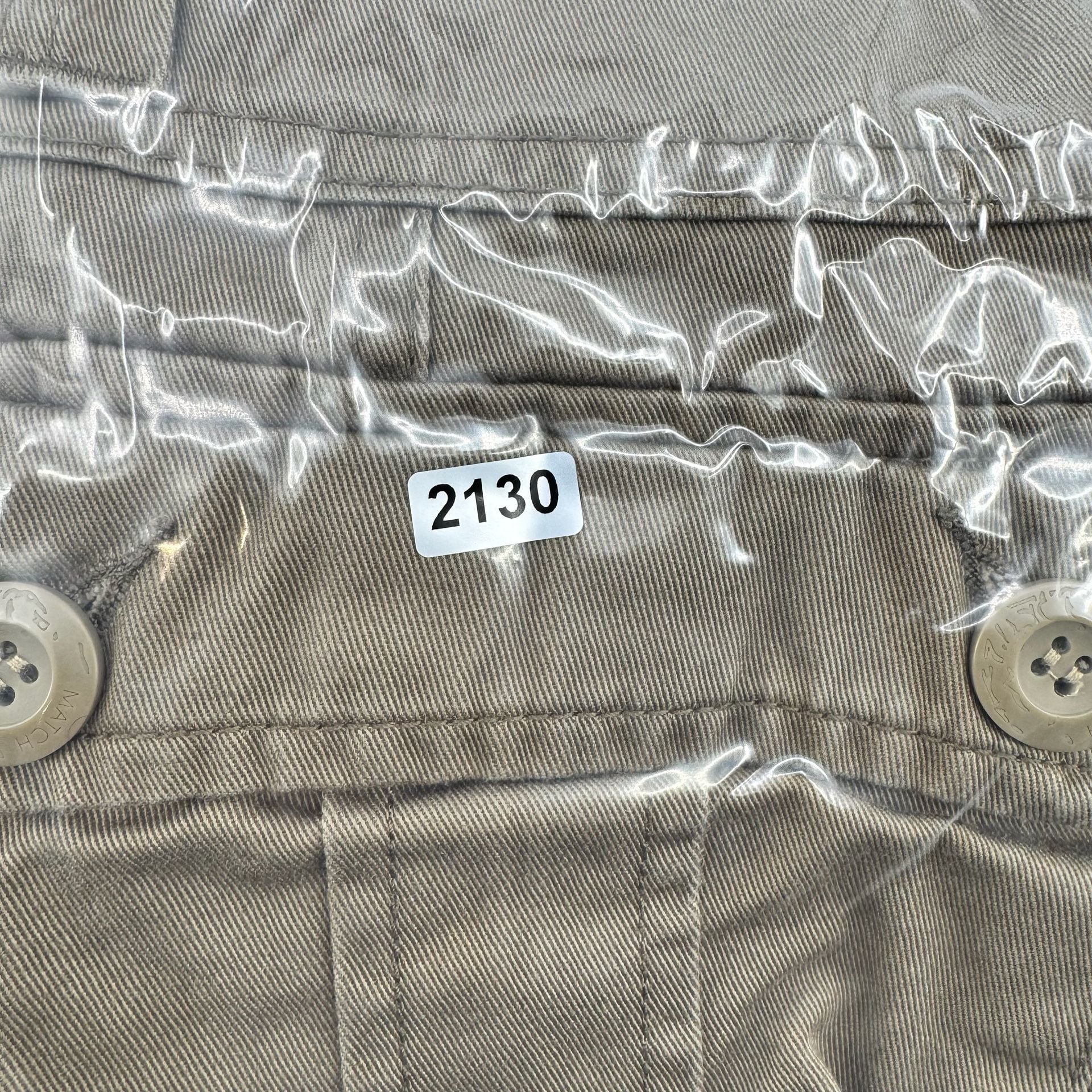 Matchstick Cargo Pants Size 30x30 Khaki Cotton Multi Pocket 8