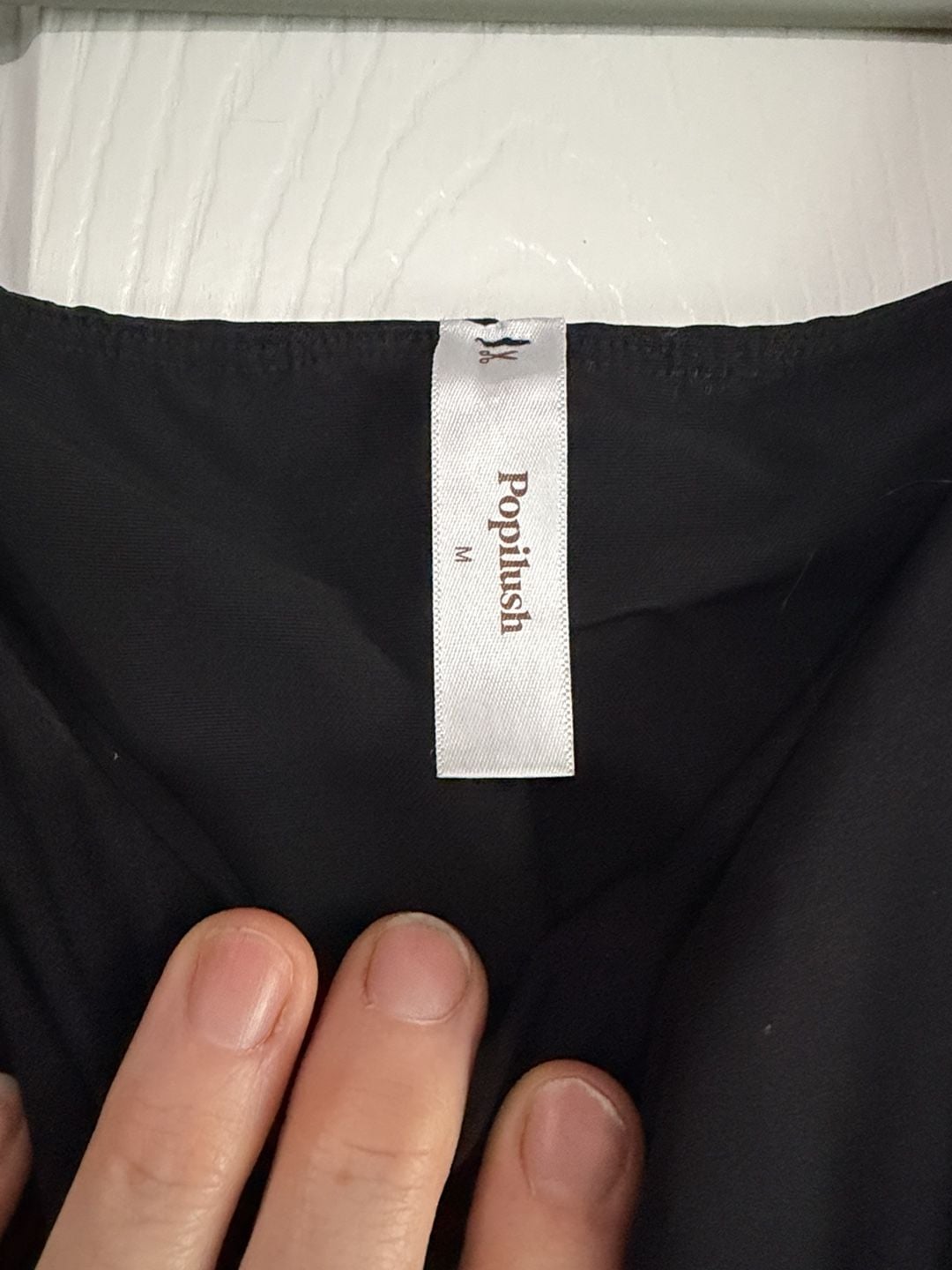 Popilush Shapewear Bodysuit Jumpsuit Size M Black 3