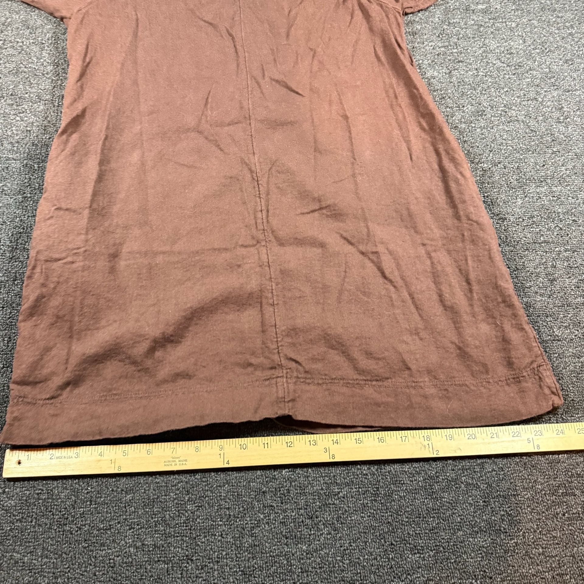 Old Navy Brown V-Neck Tunic Top Size L 7
