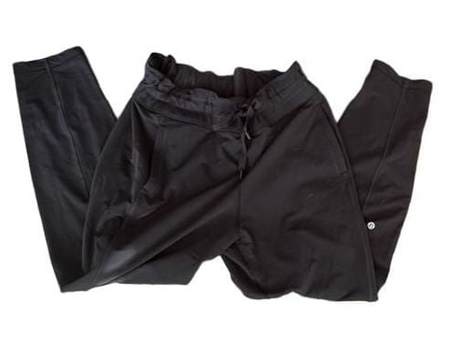 Lululemon Athletica Pants Size 12 Black Athletic Joggers 4