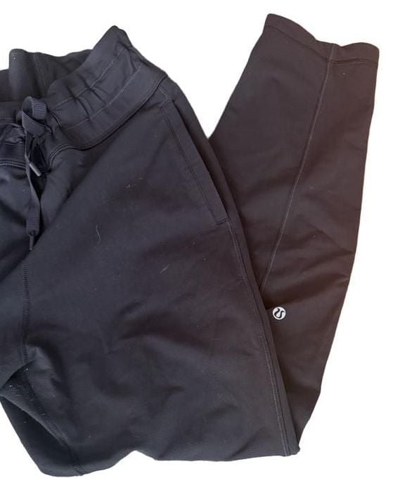 Lululemon Athletica Pants Size 12 Black Athletic Joggers 5