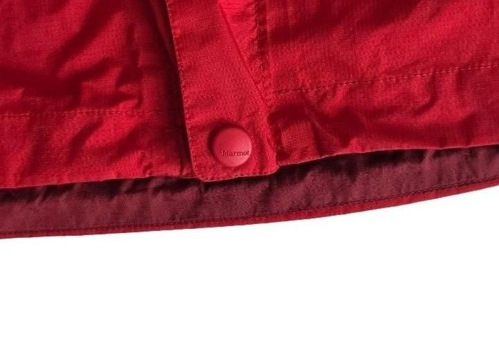 ​Marmot PreCip Waterproof Rain Jacket Windbreaker Red Women's Large Hiking 11