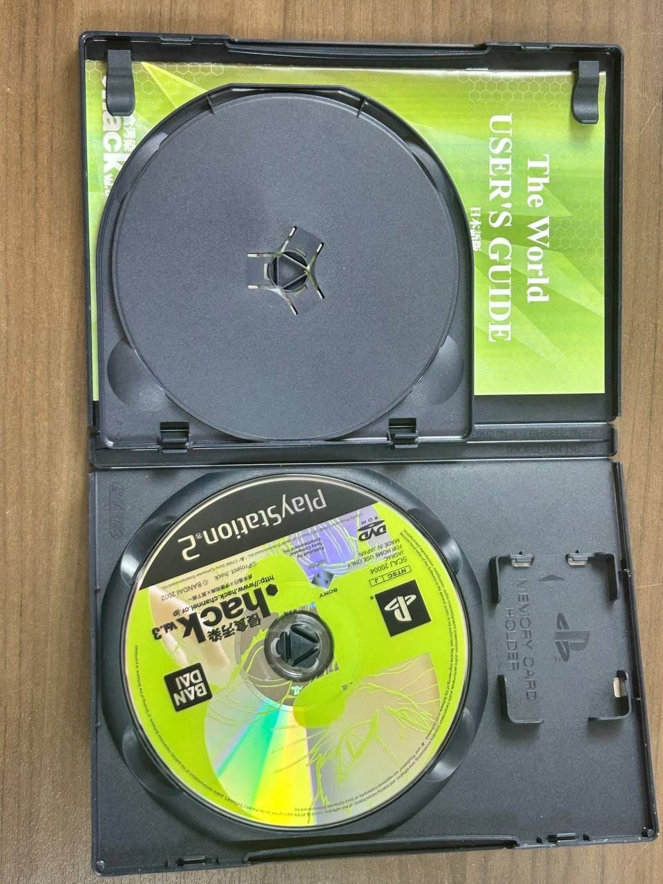 .hack Vol. 3 Outbreak PS2 Japanese Import NTSC-J CIB Manual Bonus DVD 2002 3