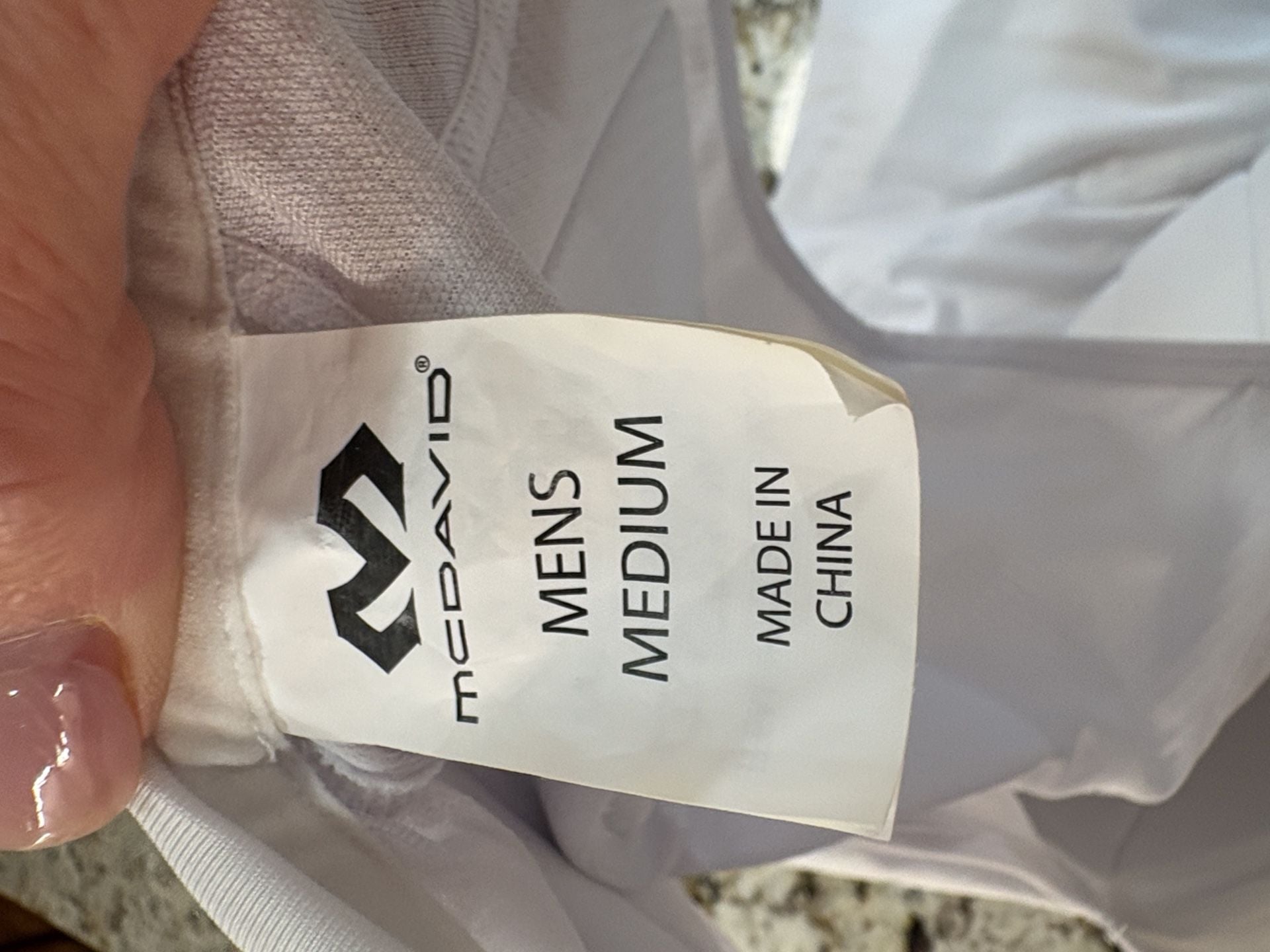 McDavid Padded Compression Shirt White Protective Rib & Shoulder Vest 7