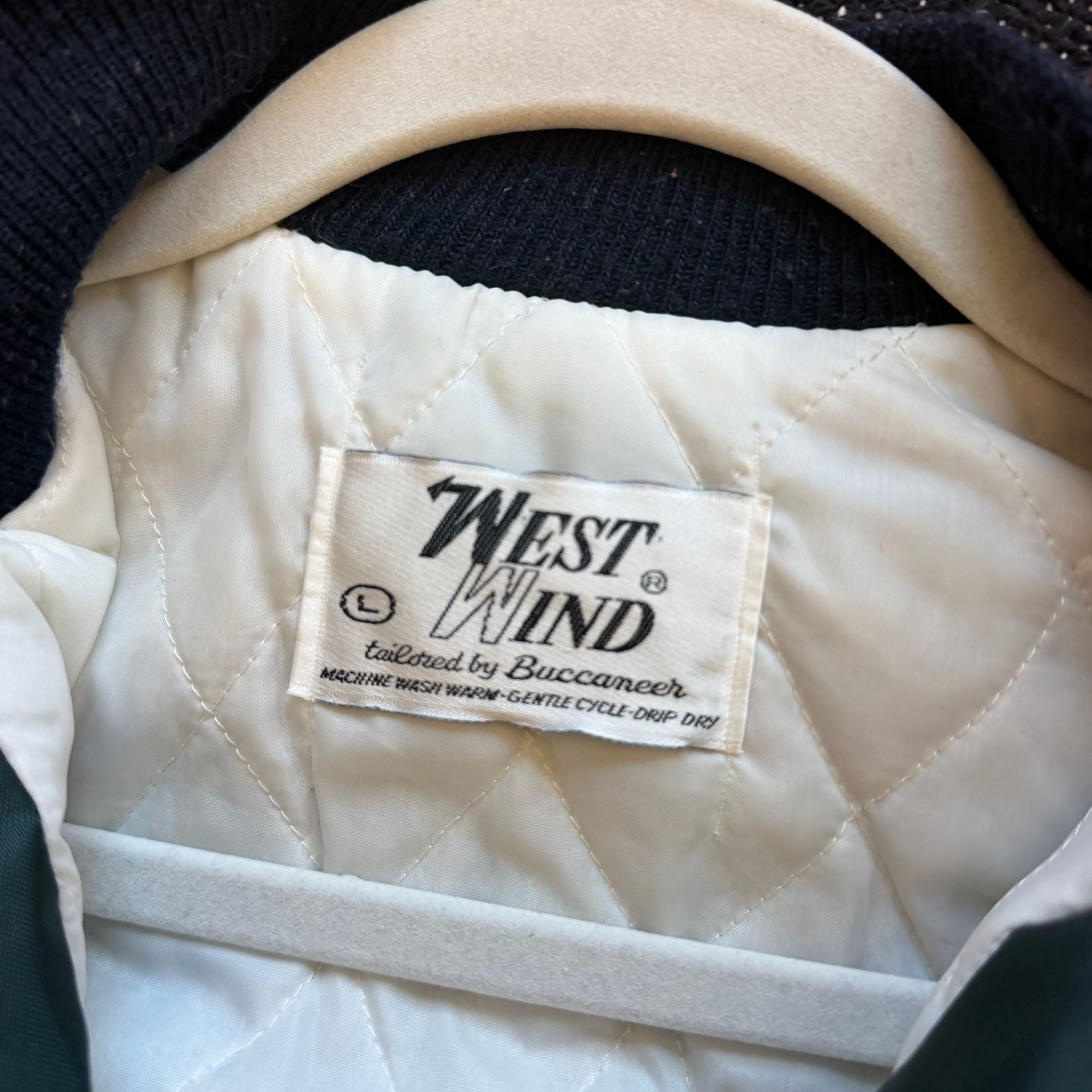 Vintage Detroit Diesel 149 POWER Satin Varsity Jacket - Sz L  7