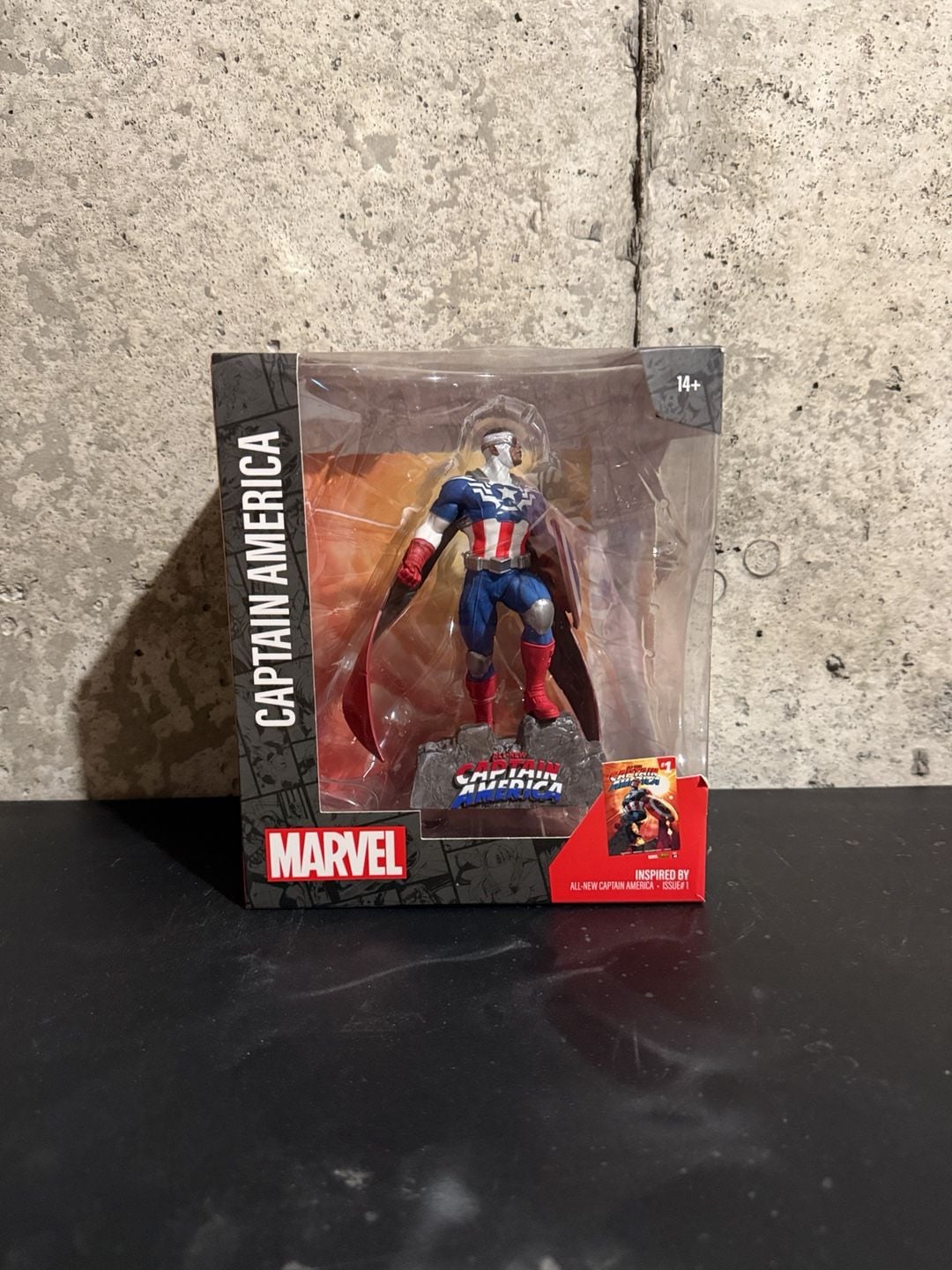 McFarlane Toys Marvel All-New Captain America #1 Figure New in Box 1