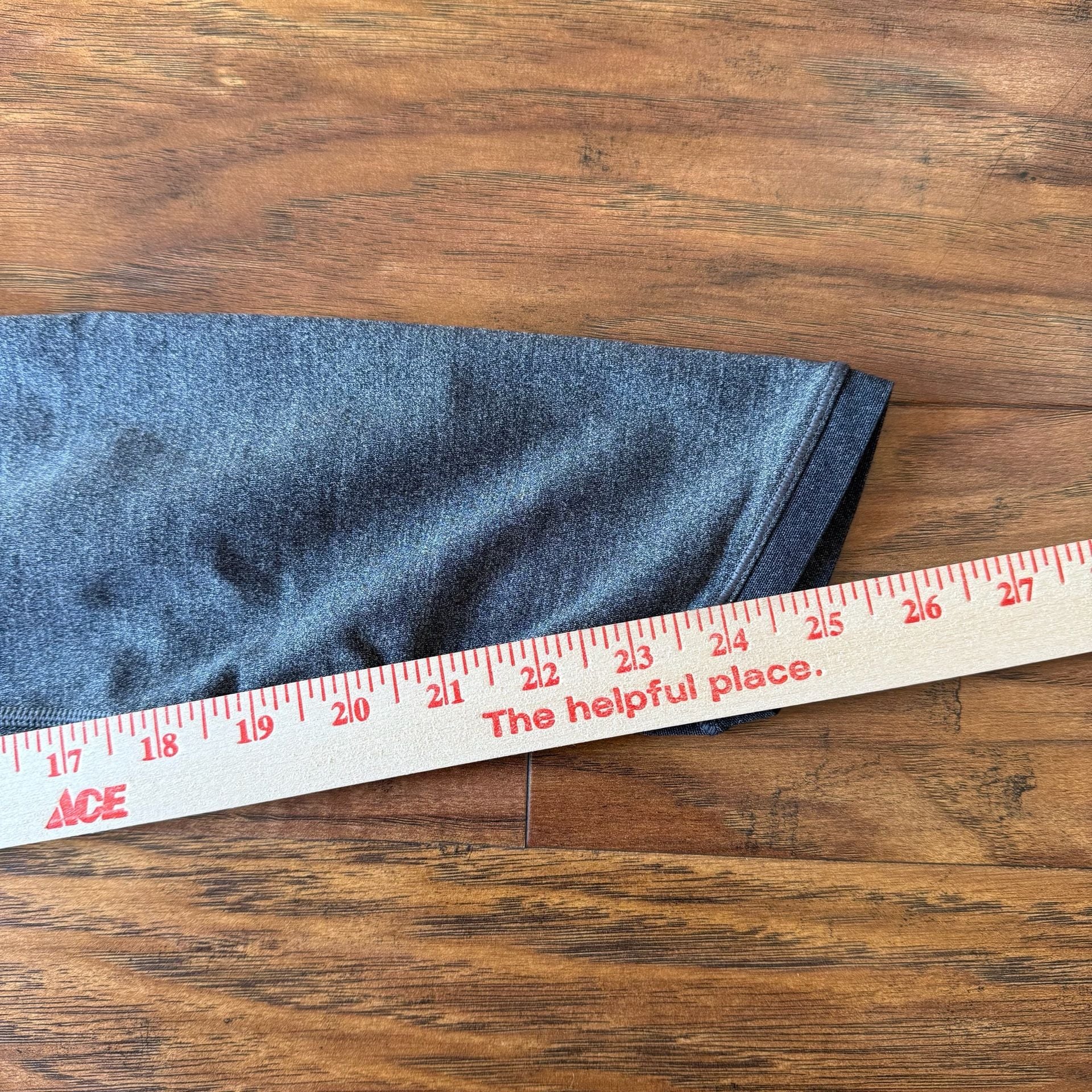 Lululemon Zone In Tight Leggings Grey Heather High Rise Compression Seamless S 4 4