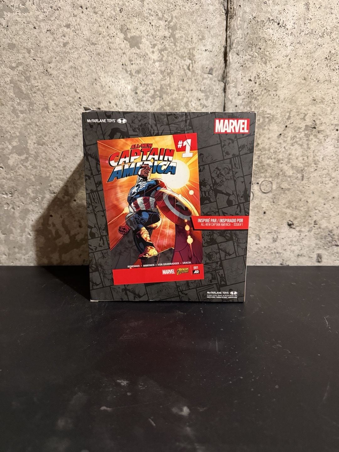 McFarlane Toys Marvel All-New Captain America #1 Figure New in Box 2