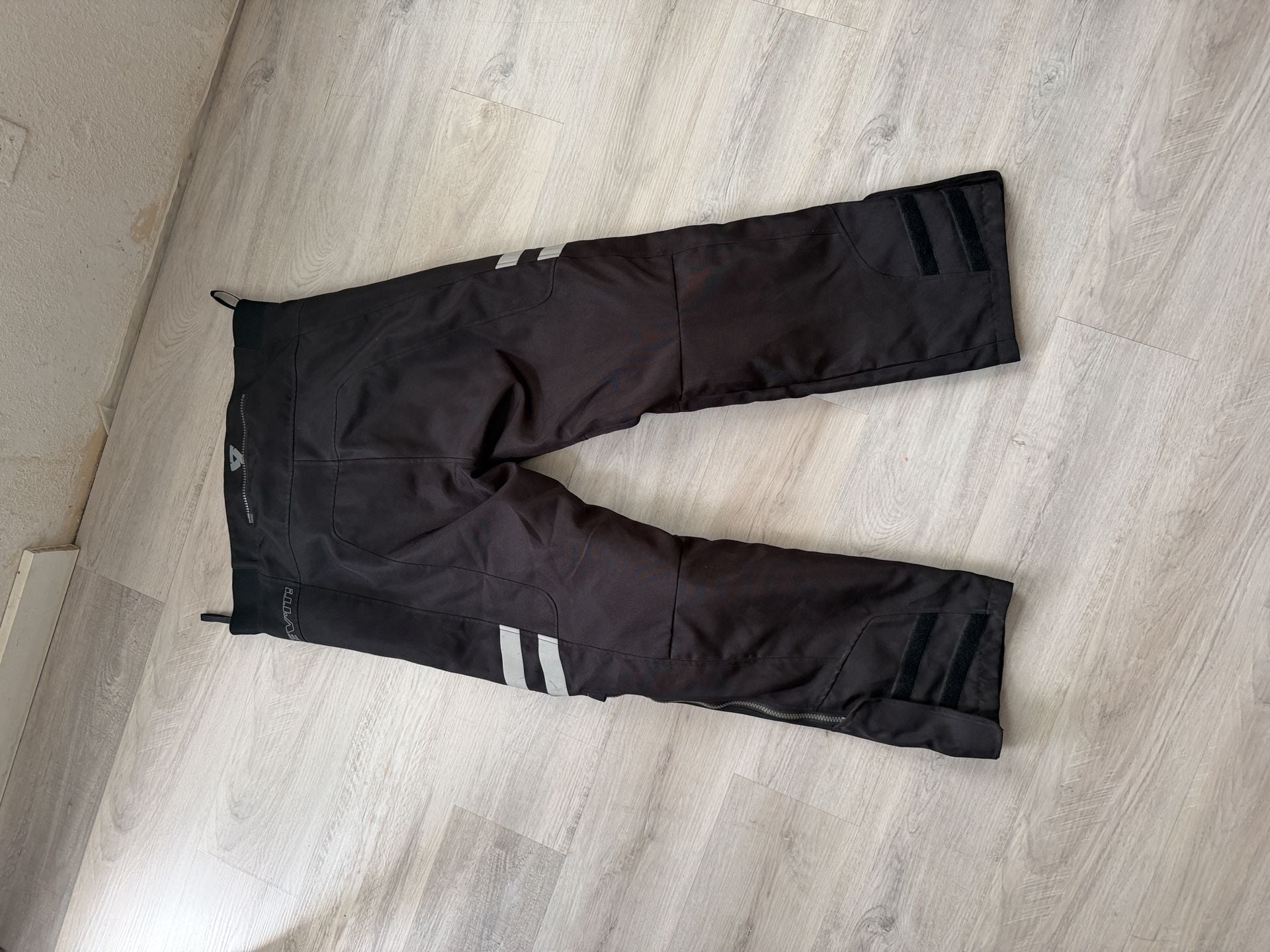 REV'IT! Motorcycle Pants Size XXL Black CE Armor Riding Trousers 5