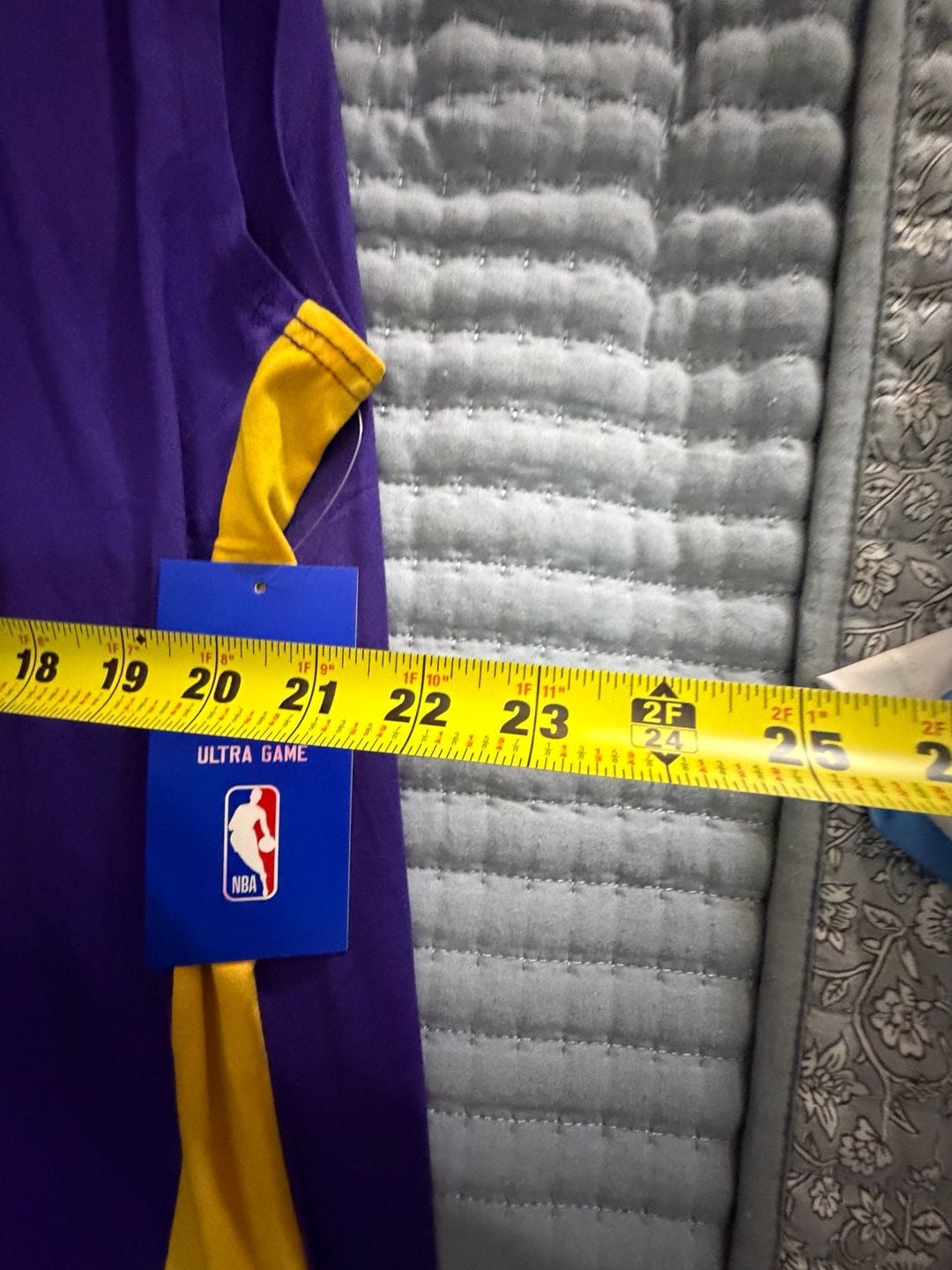 NBA Los Angeles Lakers Tank Top Size S Purple Yellow 6