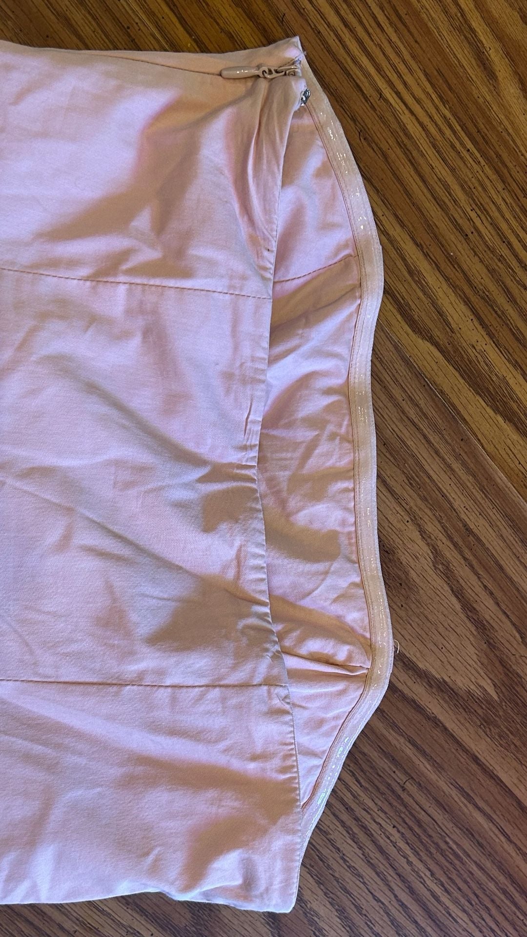 Babyboo Pink Ruffle High Low Strapless Dress Size M 6