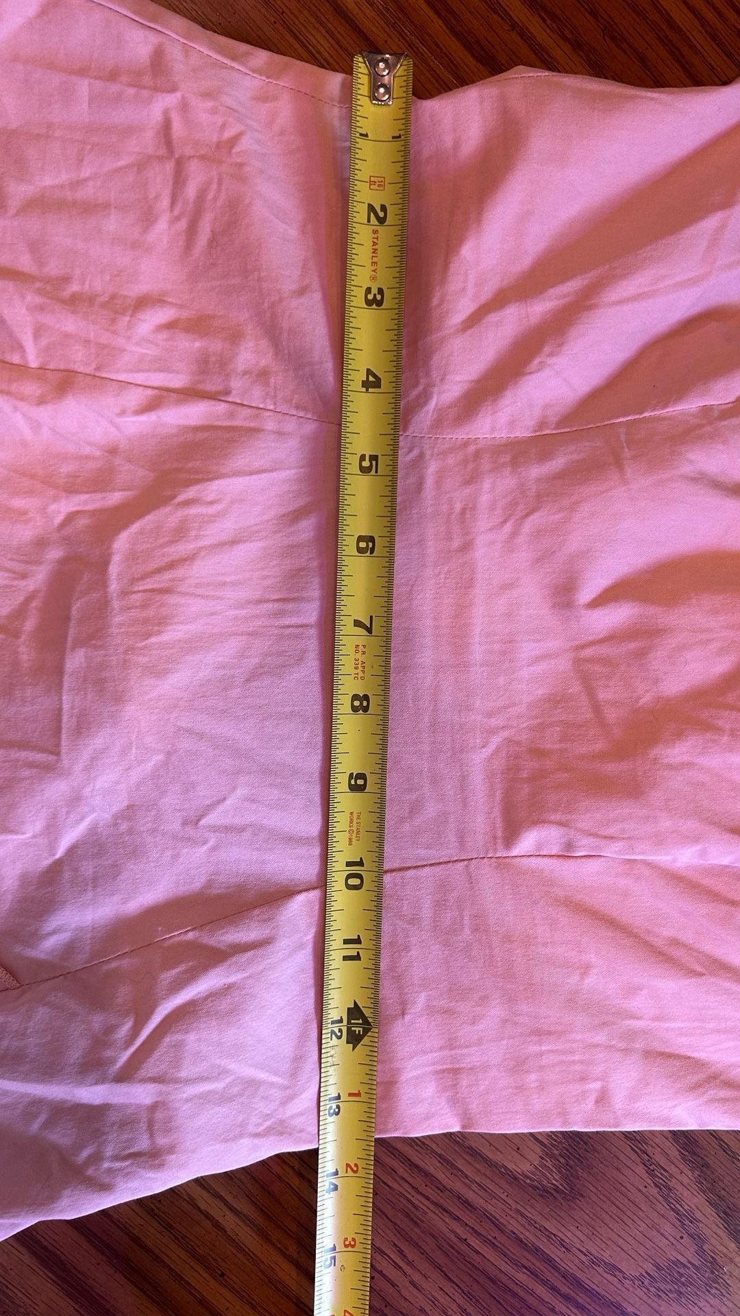 Babyboo Pink Ruffle High Low Strapless Dress Size M 12