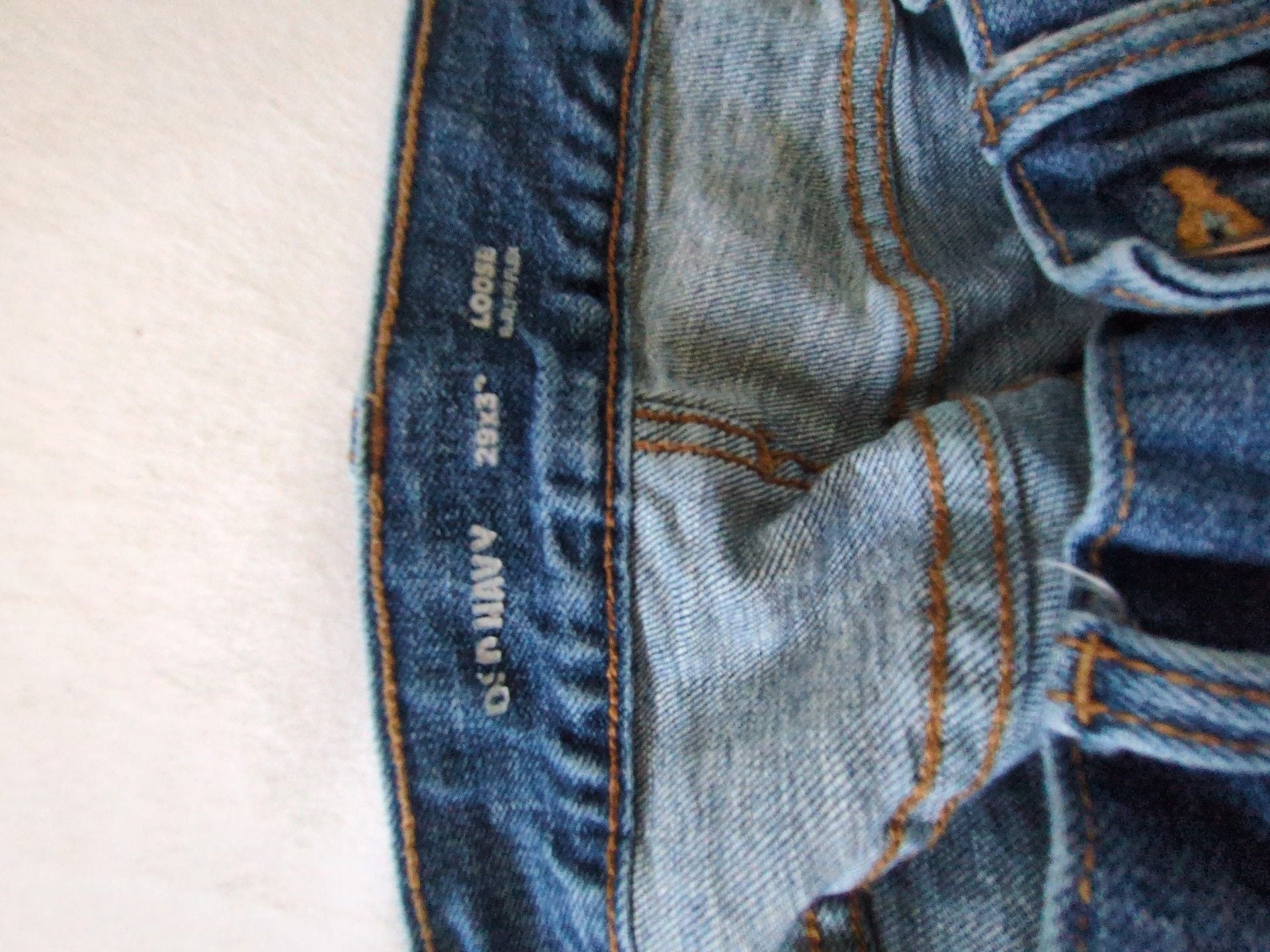 Old Navy Loose Jeans 29x30 Blue Denim 3