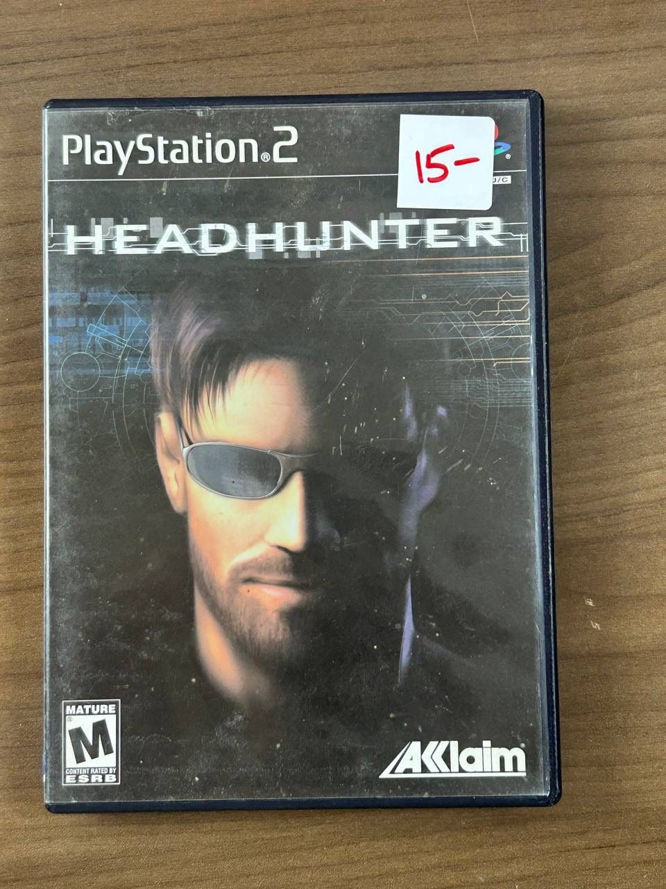 Headhunter PS2 PlayStation 2 2002 Game Disc & Case No Manual Acclaim 1