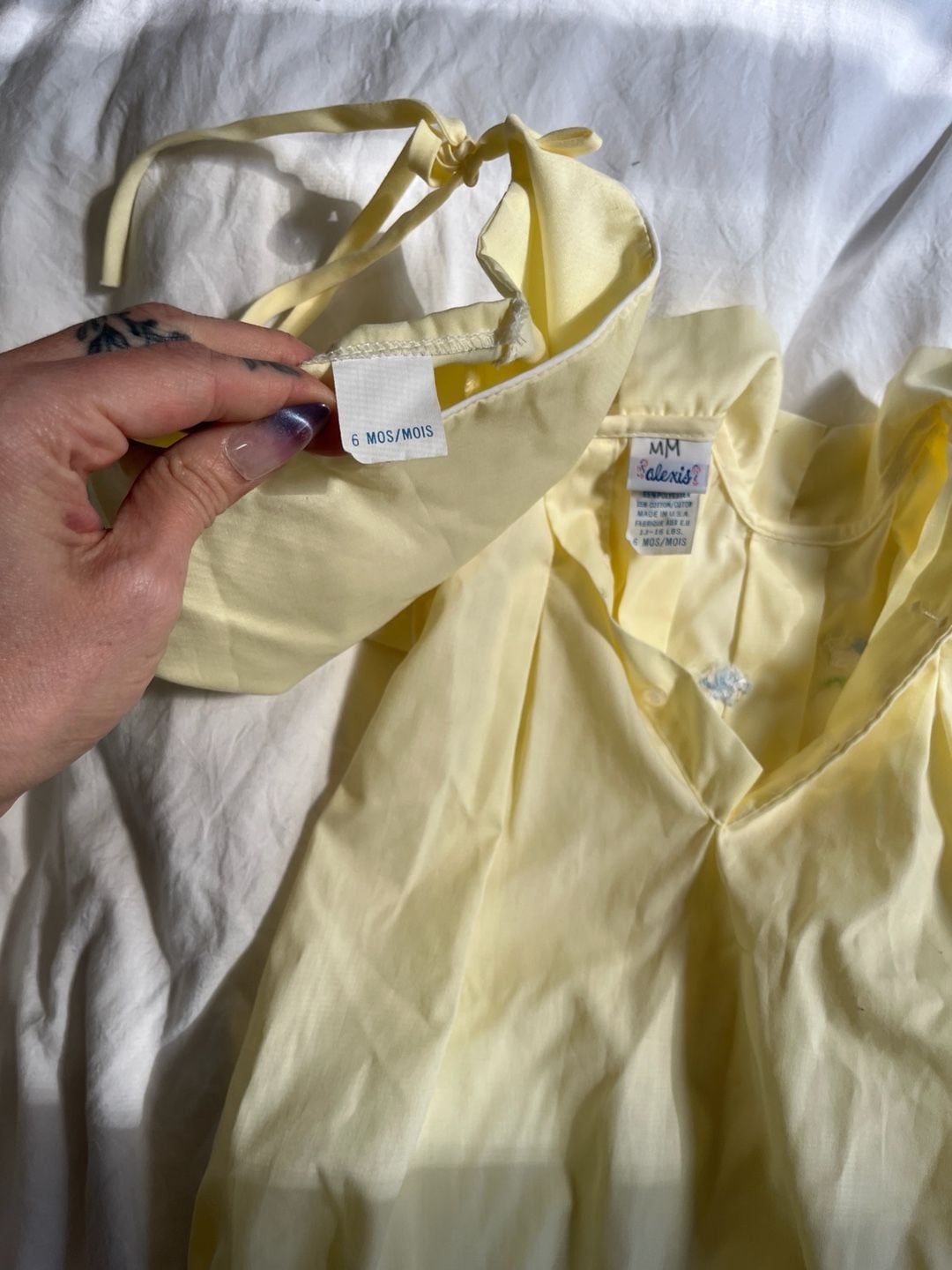 3 vintage outfits for girls size 6 months to 2T 8