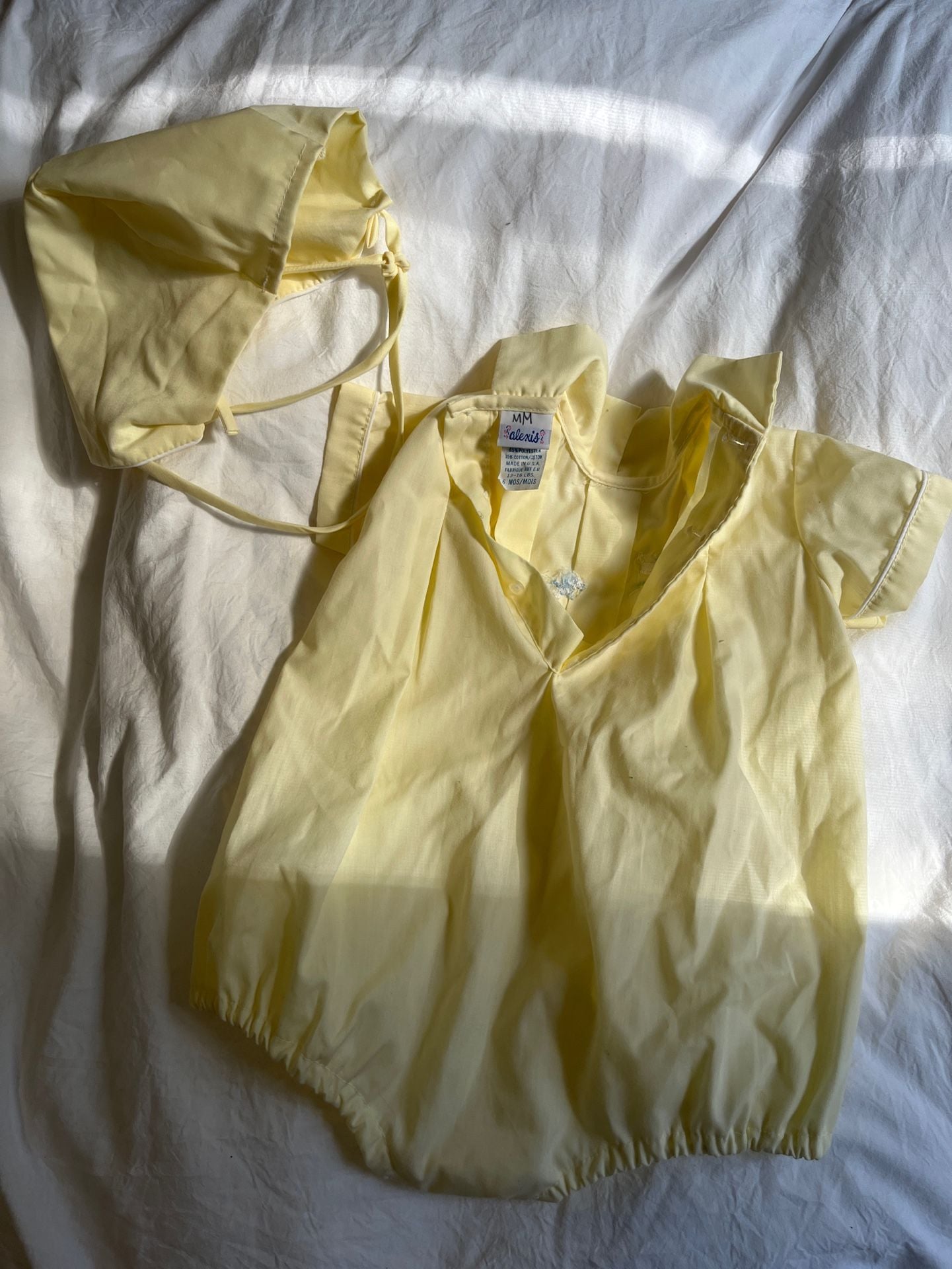 3 vintage outfits for girls size 6 months to 2T 9