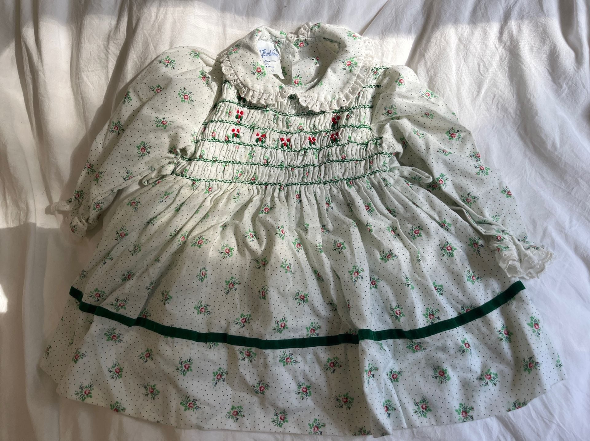 3 vintage outfits for girls size 6 months to 2T 1