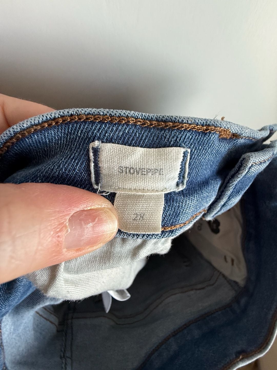Madewell Skinny Jeans Size 26 Blue Denim 5