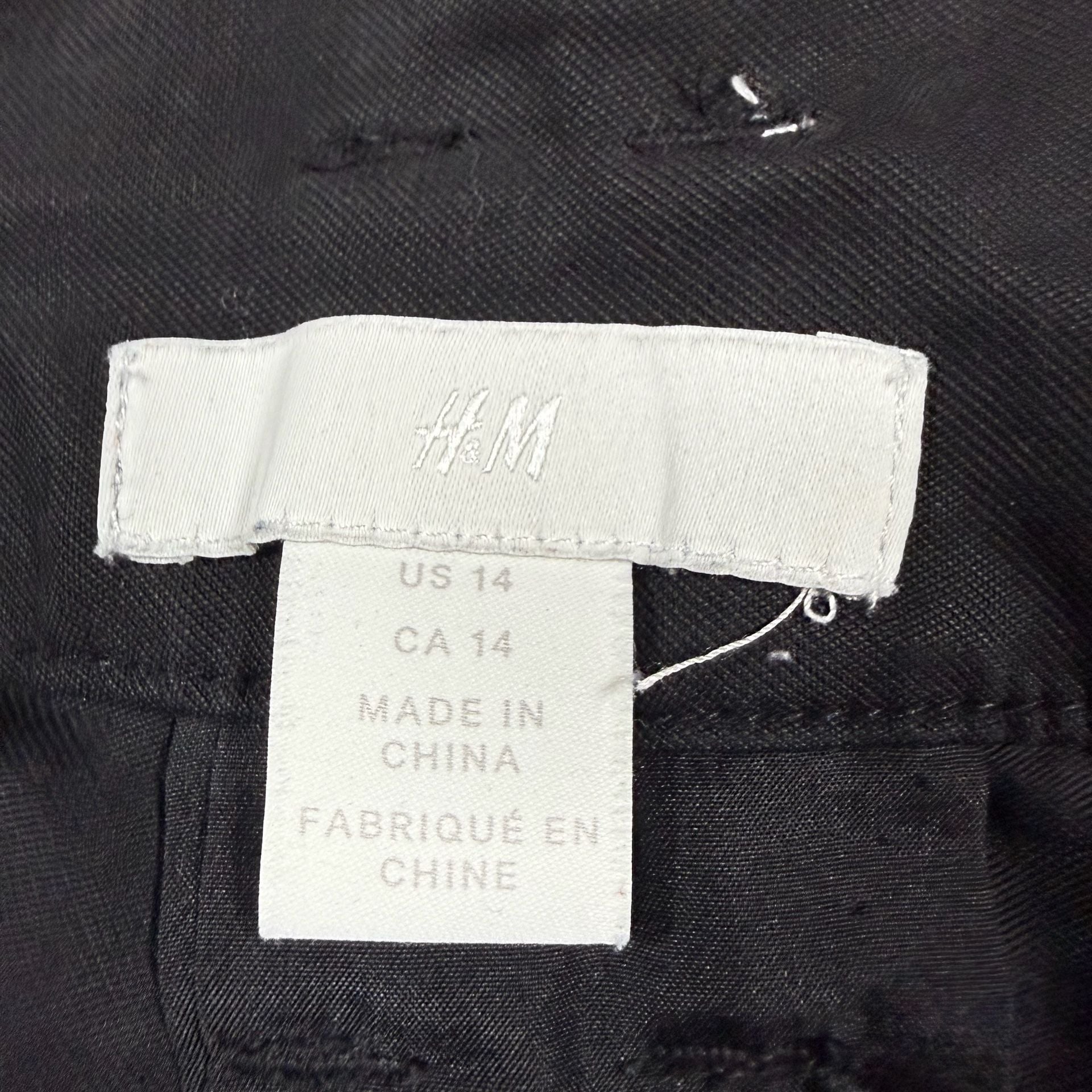 H&M Black Pants size 14 5