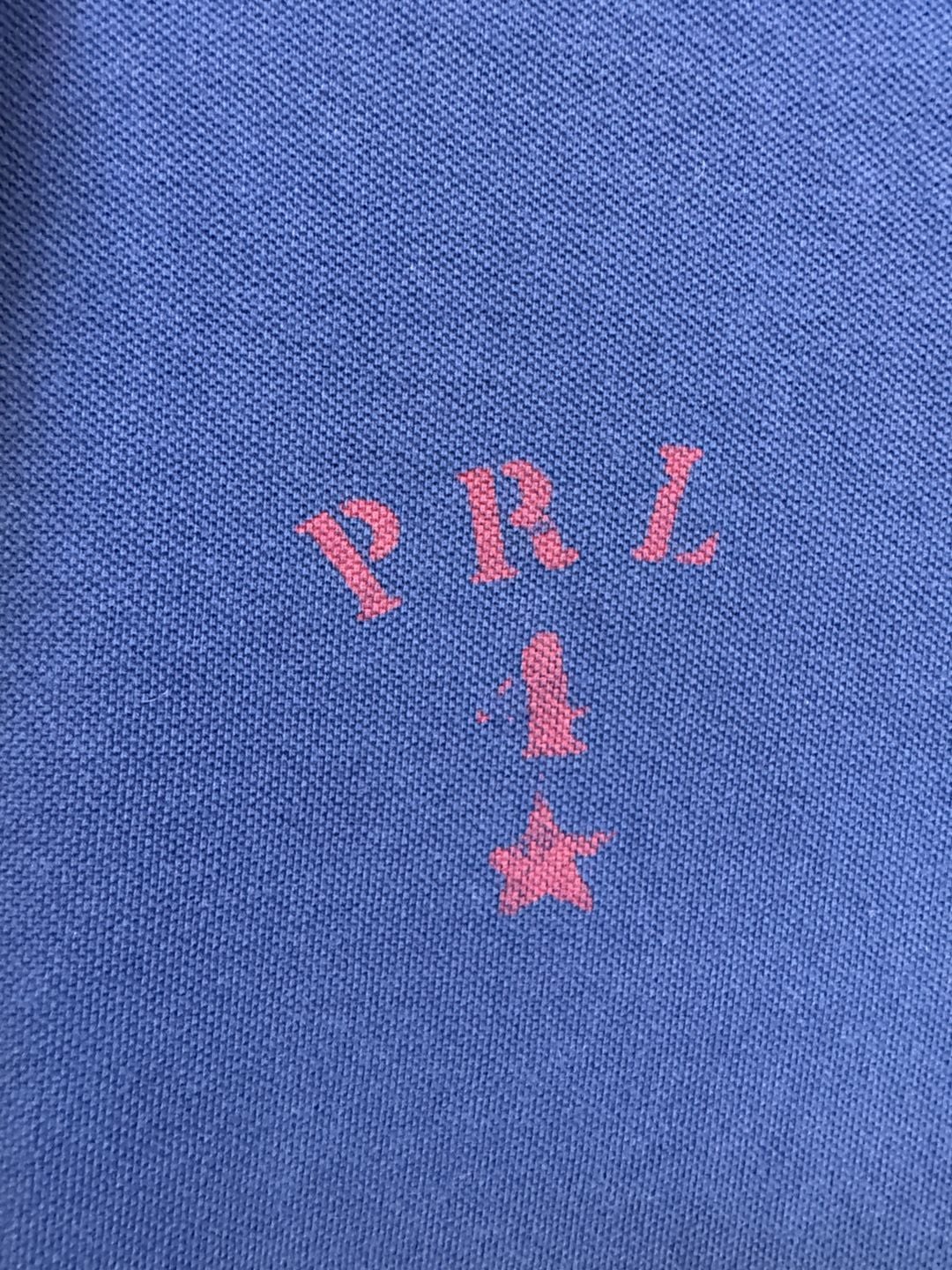 Vintage Polo Ralph Lauren Polo Shirt Size 3XLT Navy Patchwork Big Pony 67E-05 11