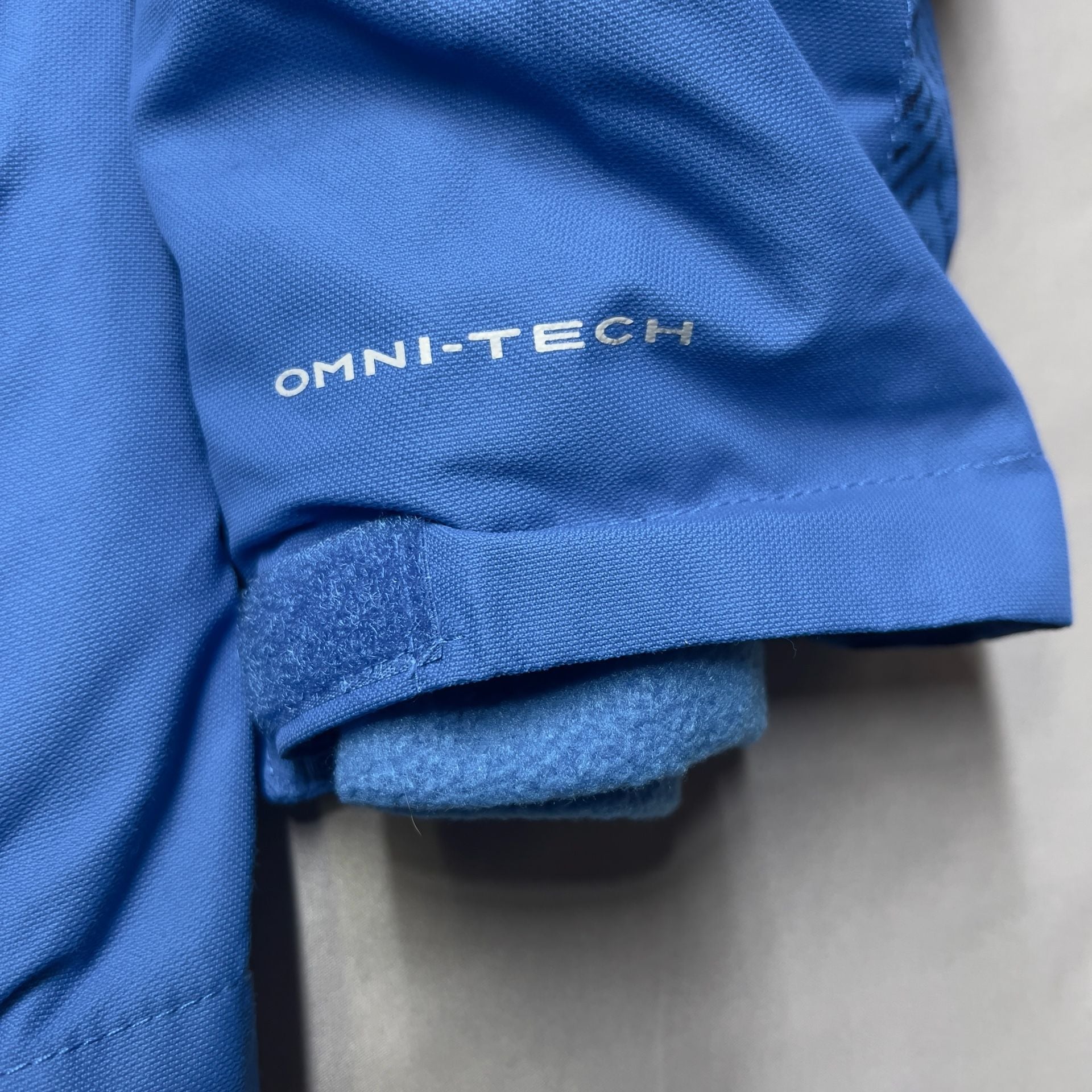 Columbia Interchange Youth Jacket Size L (14/16) Blue Omni-Tech Reversible Top 12