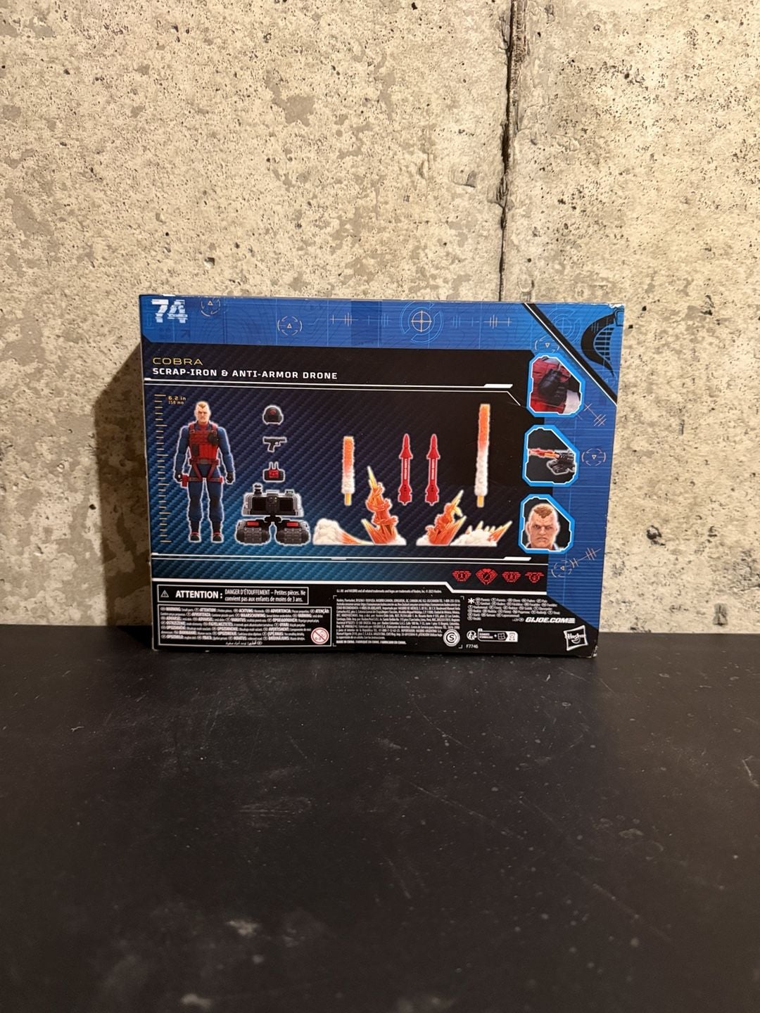 Hasbro G.I. Joe Classified Series Cobra Scrap-Iron & Anti-Armor Drone 2