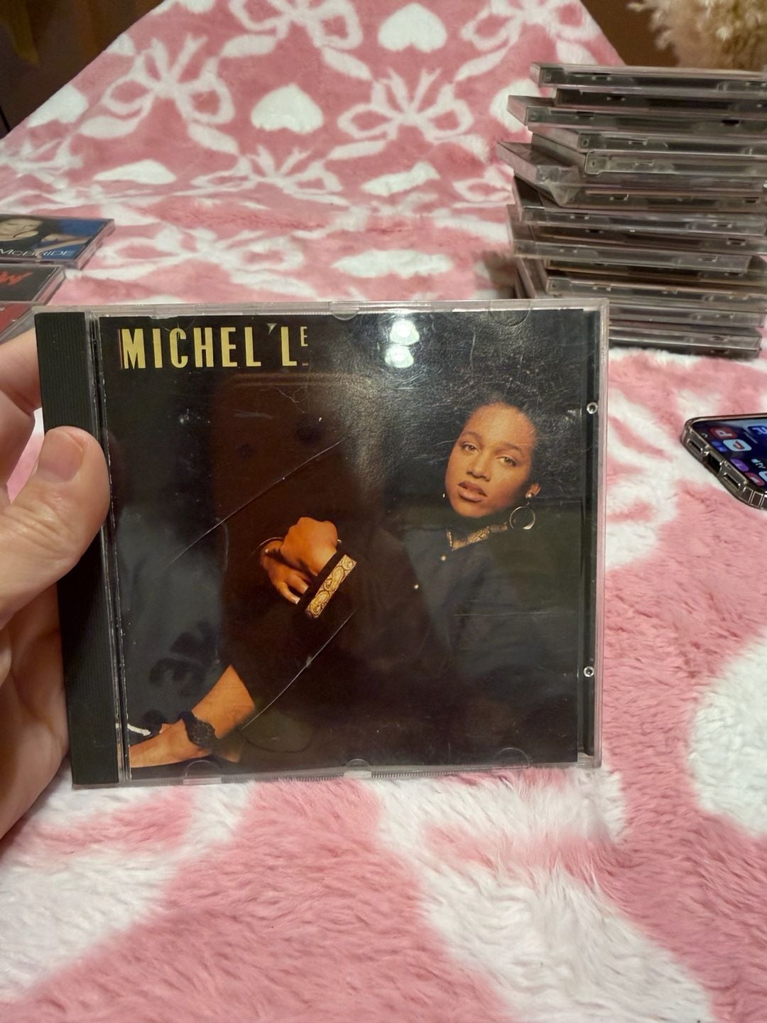 Michel'le Self Titled CD 1989 Ruthless ATCO Records 91282-2 Vintage R&B Hip Hop 2