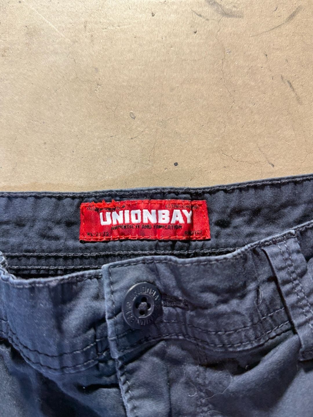 UNIONBAY Cargo Shorts Black Size 34 3