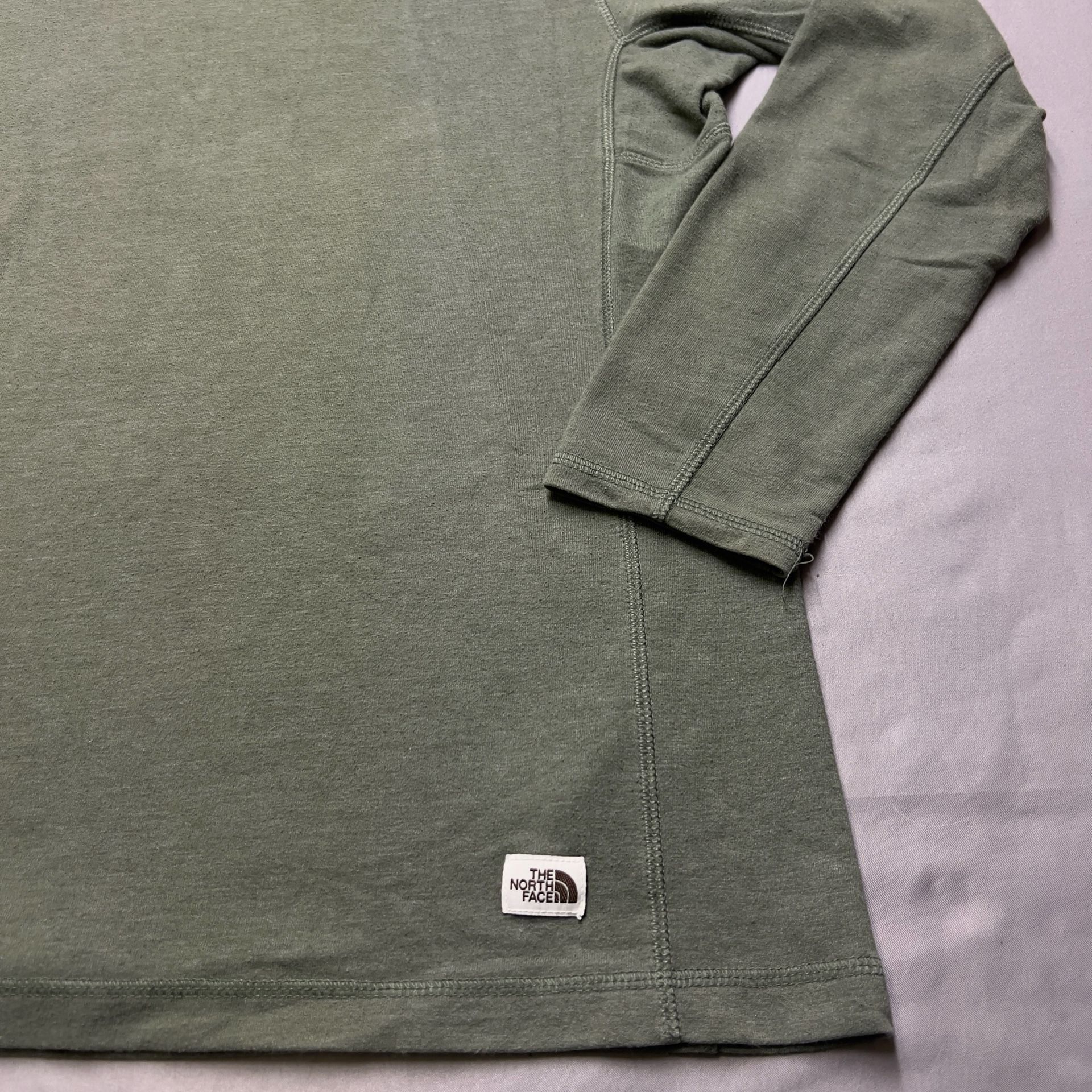 The North Face Long Sleeve Shirt Olive Green size XL 4