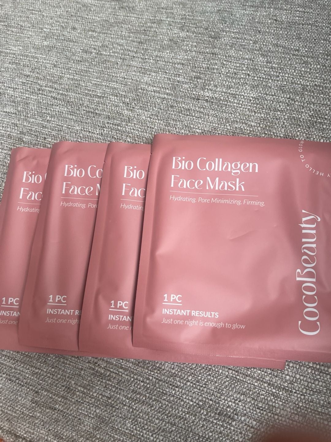 CocoBeauty Bio Collagen Face Mask 4 Pack 1