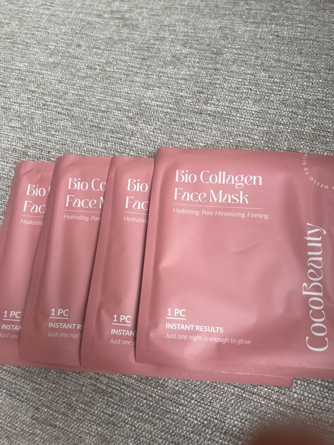 CocoBeauty Bio Collagen Face Mask 4 Pack 5