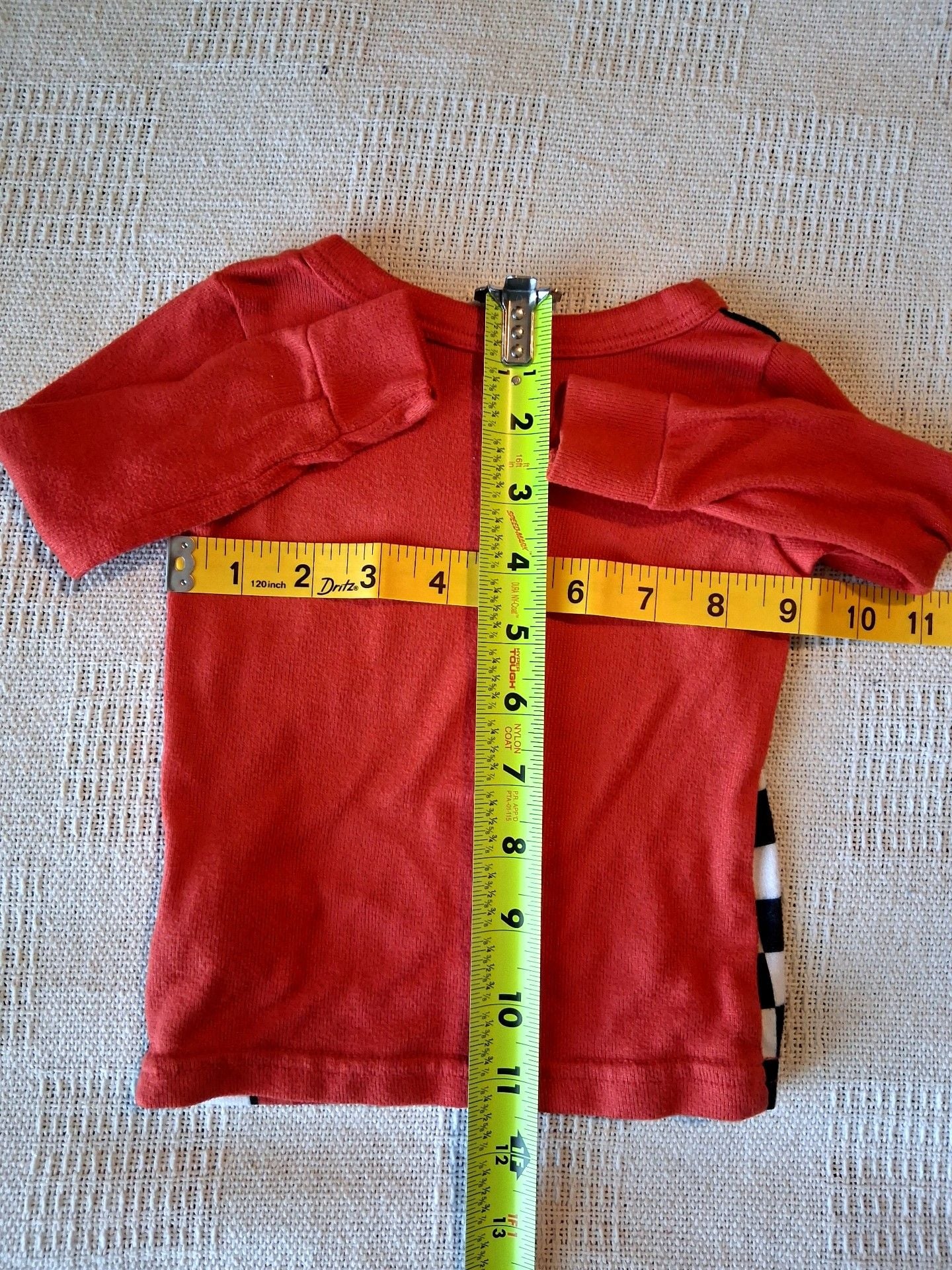 Disney Pixar Cars Lightning McQueen Pajama Set Size 12M 6
