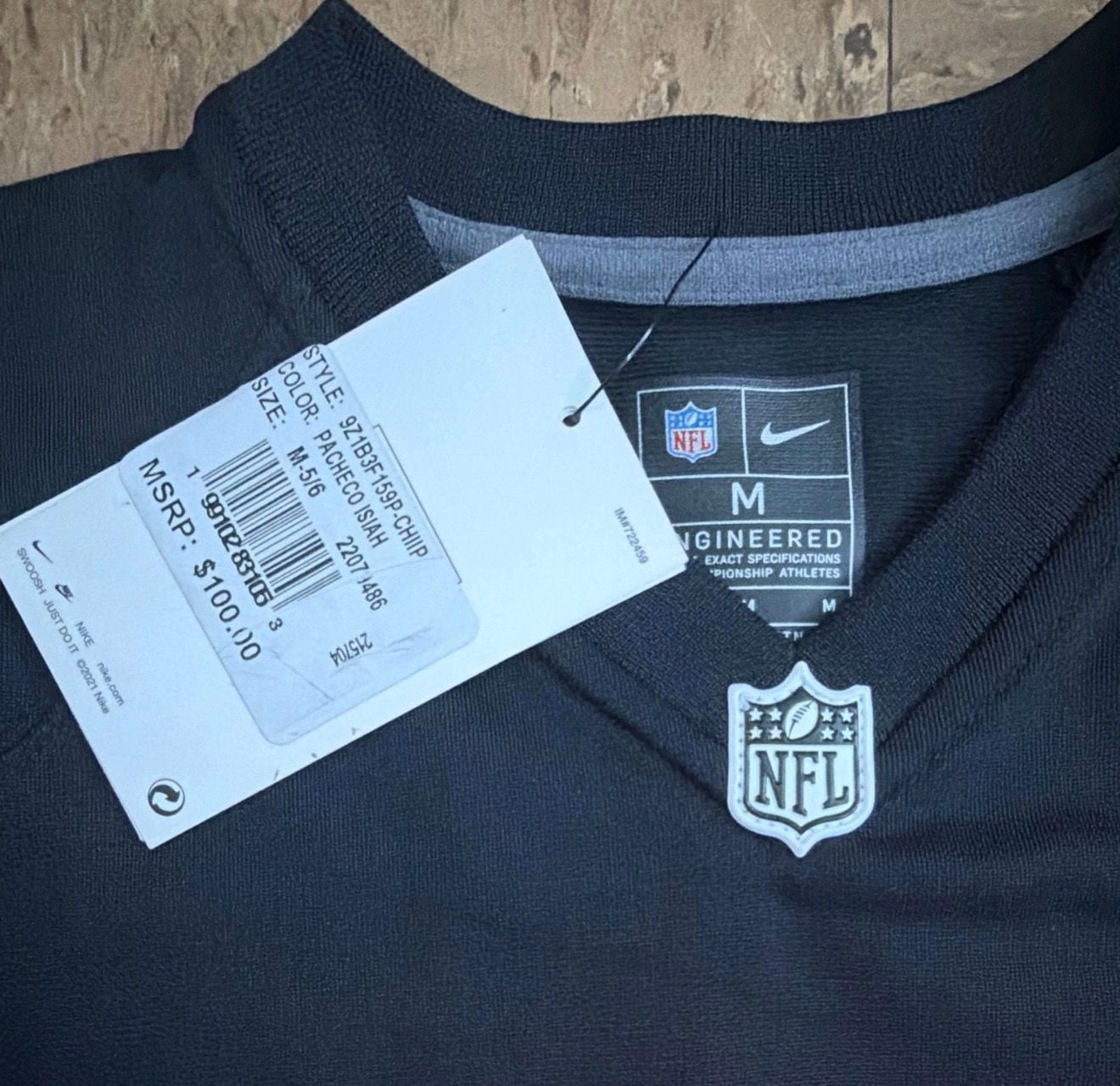 Nike Kansas City Chiefs Super Bowl Jersey Size M Black 5