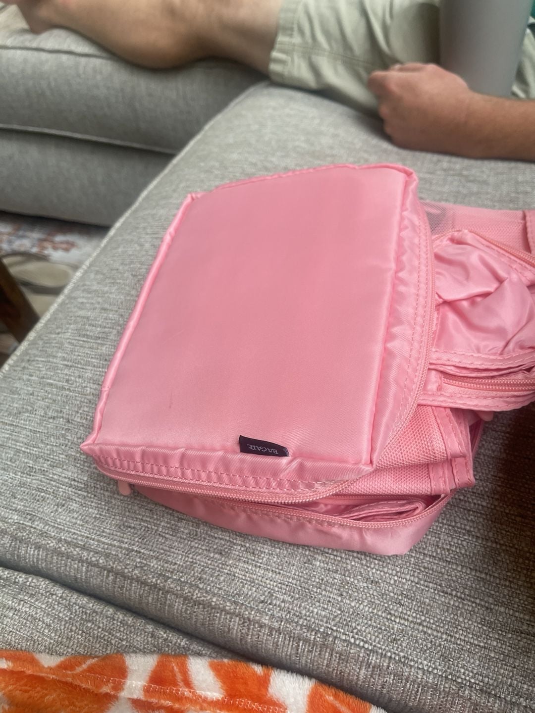 Bagail Packing Cubes 6-Piece Travel Organizer Set Pink 1