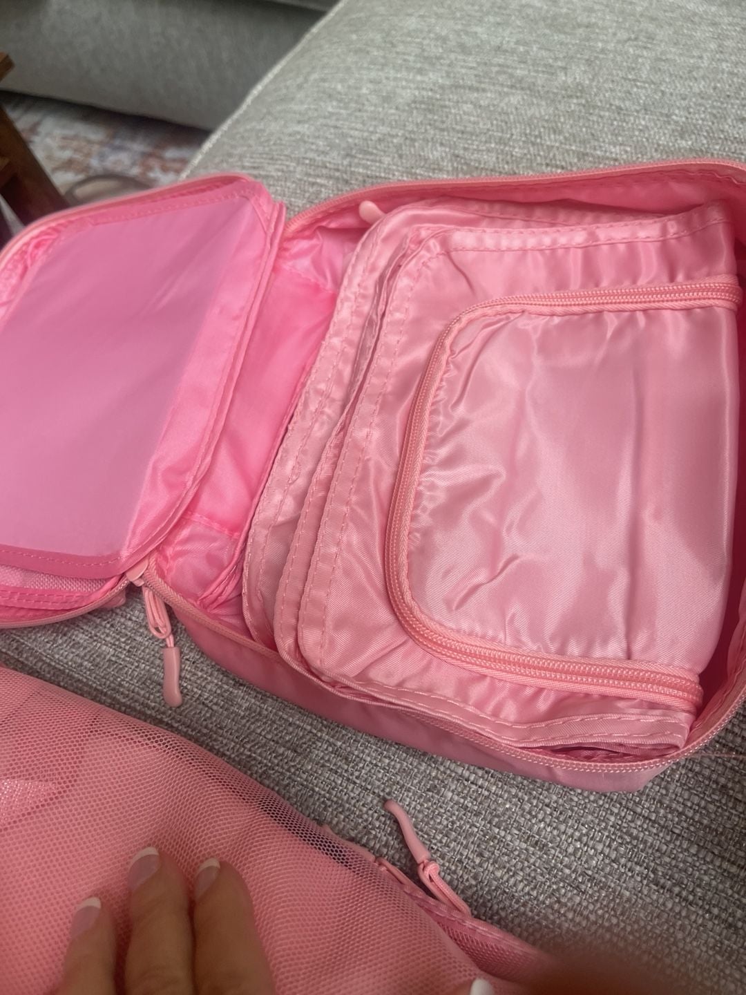 Bagail Packing Cubes 6-Piece Travel Organizer Set Pink 8