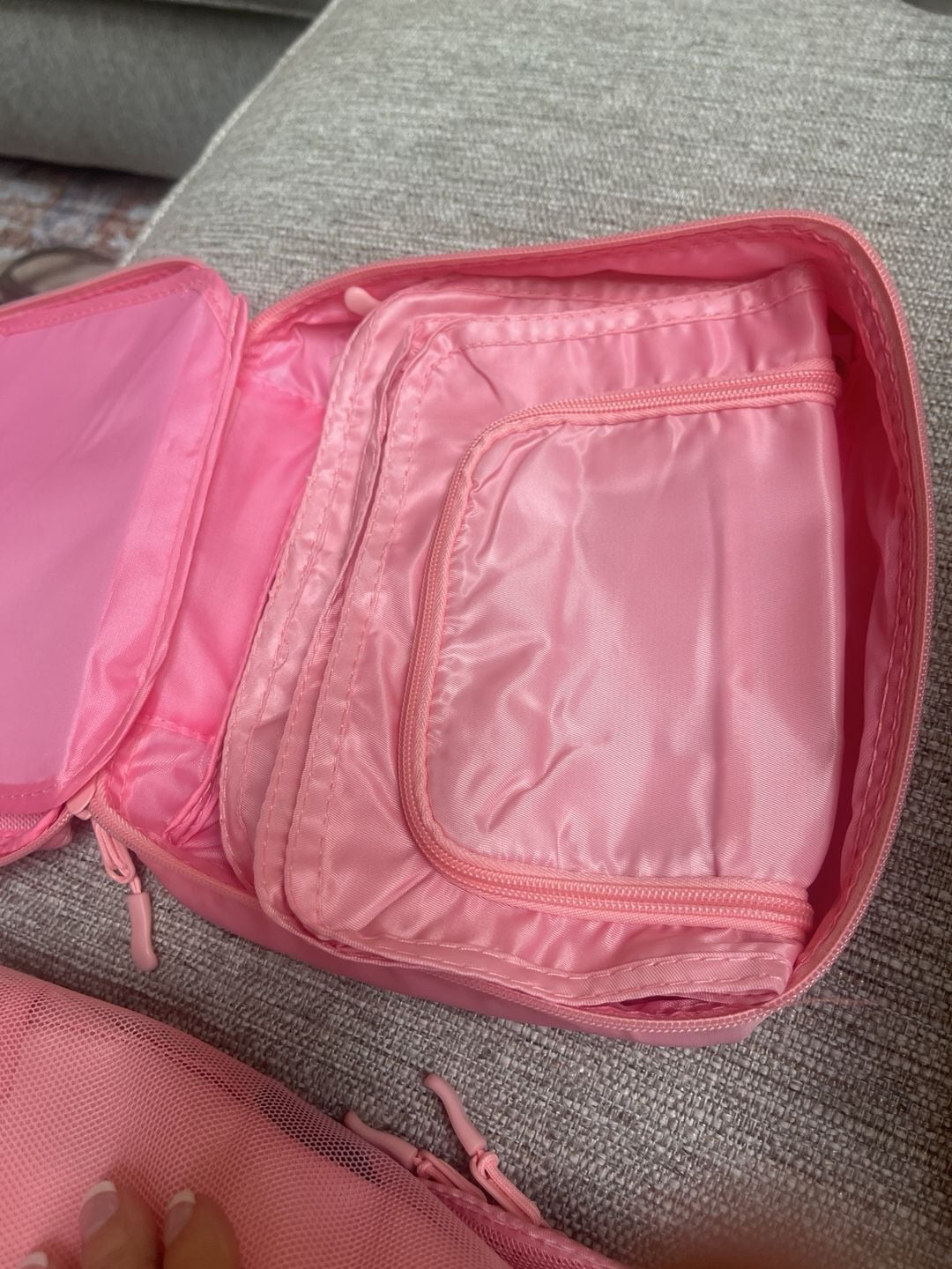 Bagail Packing Cubes 6-Piece Travel Organizer Set Pink 9