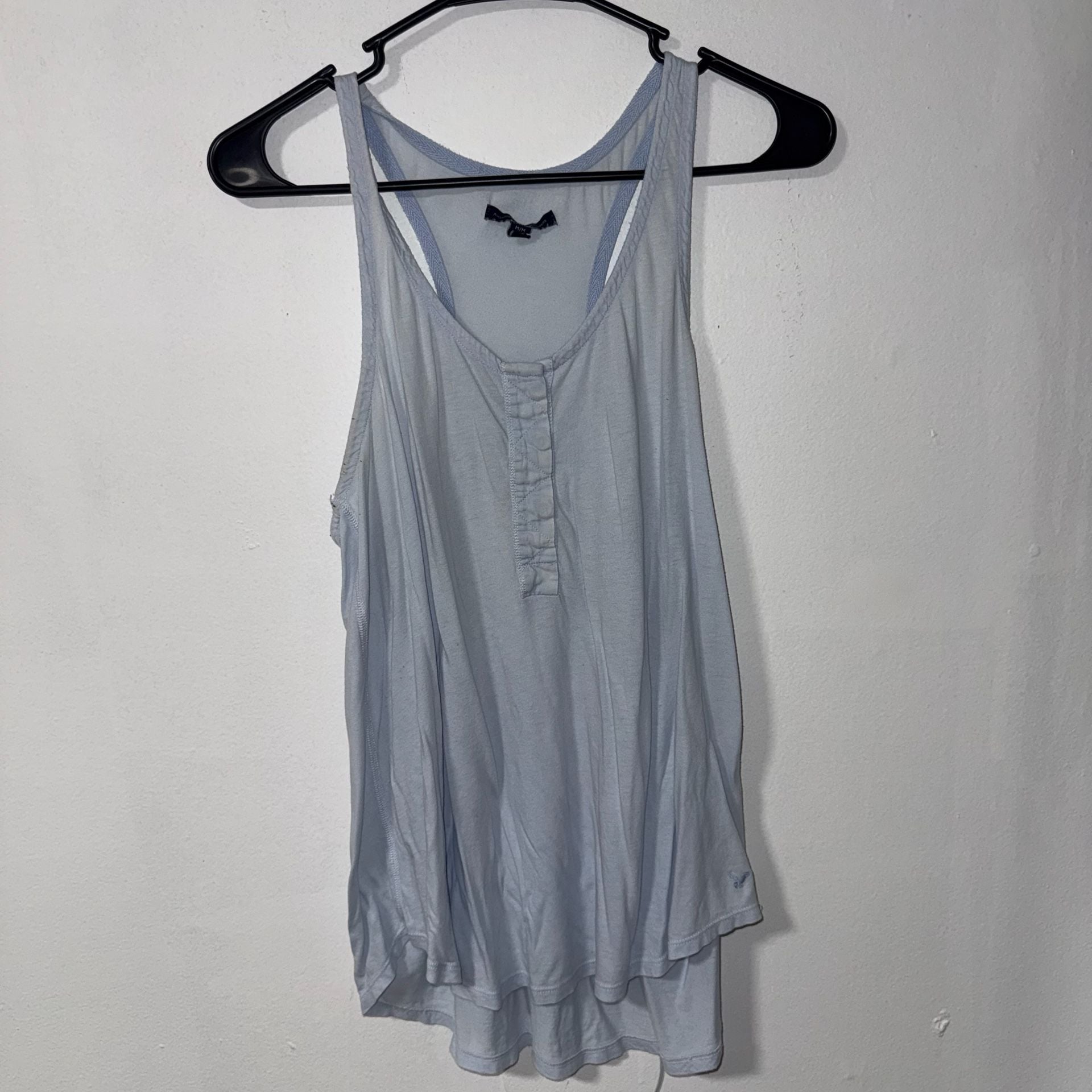 American Eagle Outfitters Tank Top Size M Blue 2