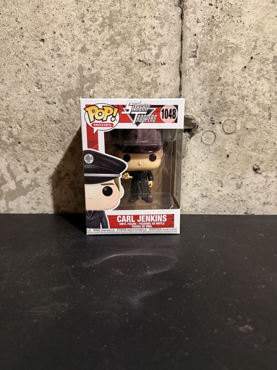 Funko Pop Movies Starship Troopers Carl Jenkins Vinyl Figure 1048 1