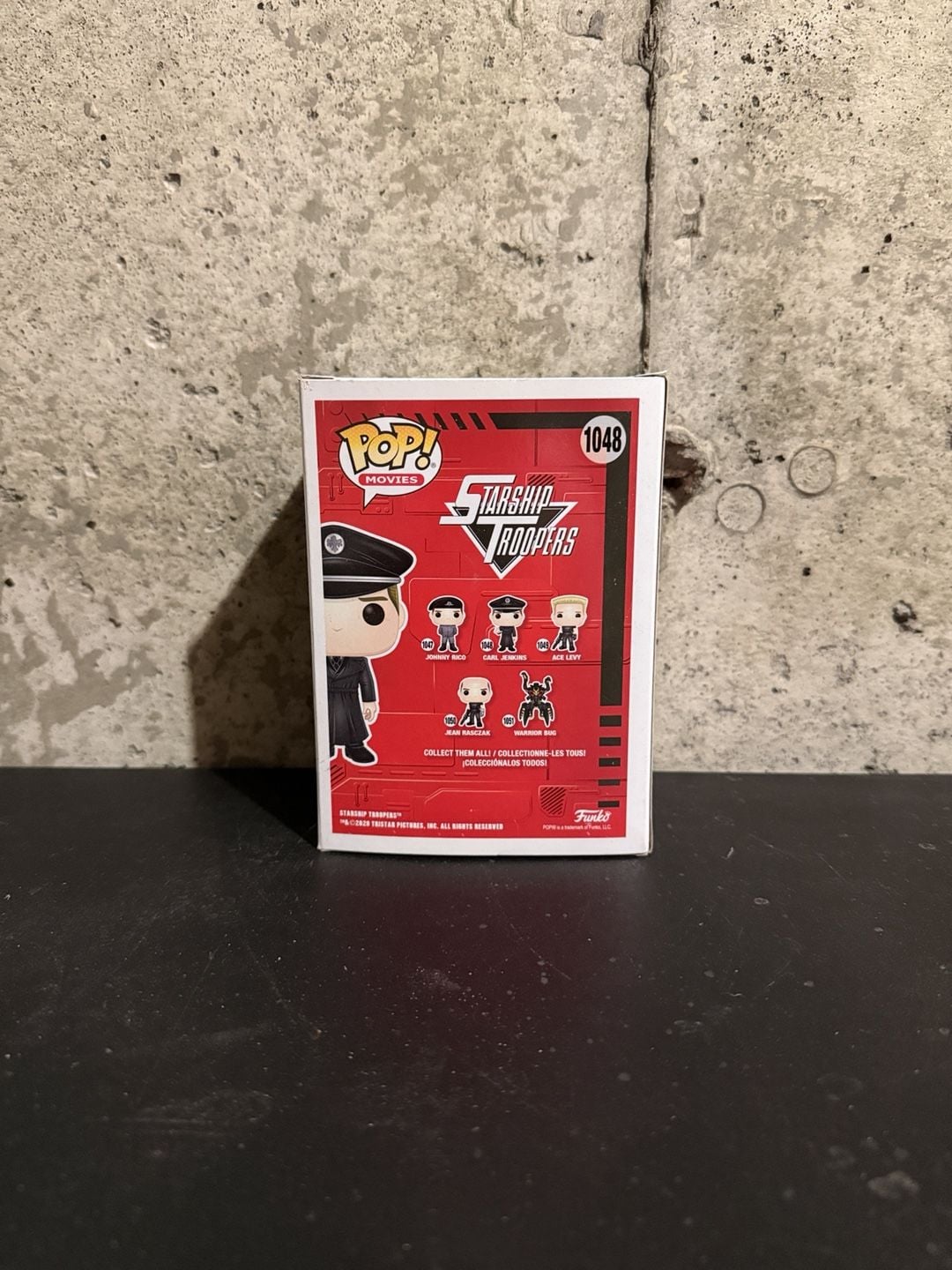 Funko Pop Movies Starship Troopers Carl Jenkins Vinyl Figure 1048 2