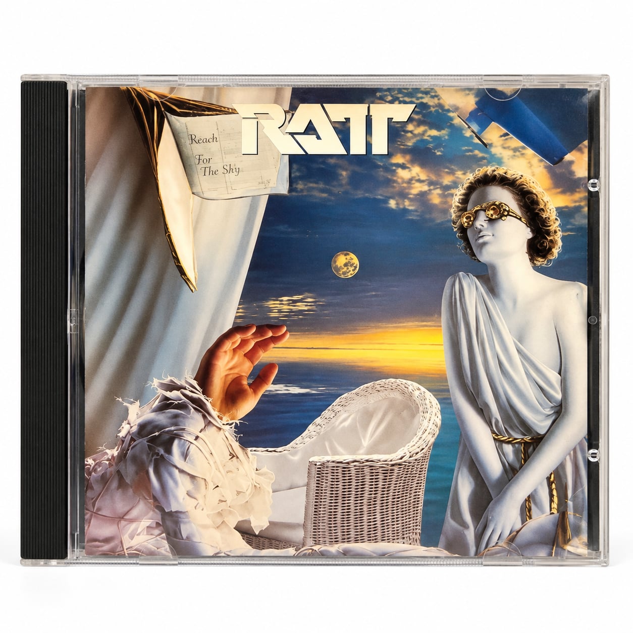 Ratt Reach For The Sky Audio CD 1988 Atlantic Records Hard Rock Album 1