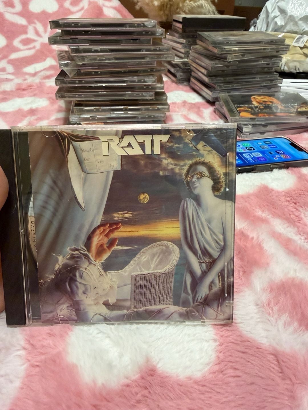 Ratt Reach For The Sky Audio CD 1988 Atlantic Records Hard Rock Album 2