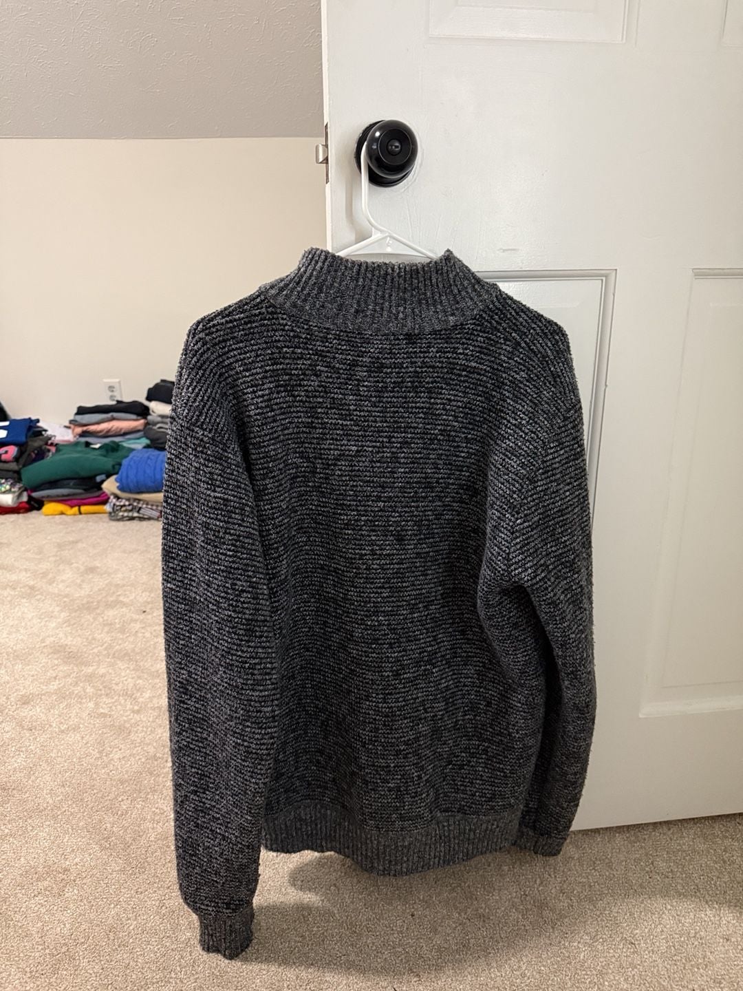 Polo Ralph Lauren Full Zip Quilted Sweater Size 2X Gray 4
