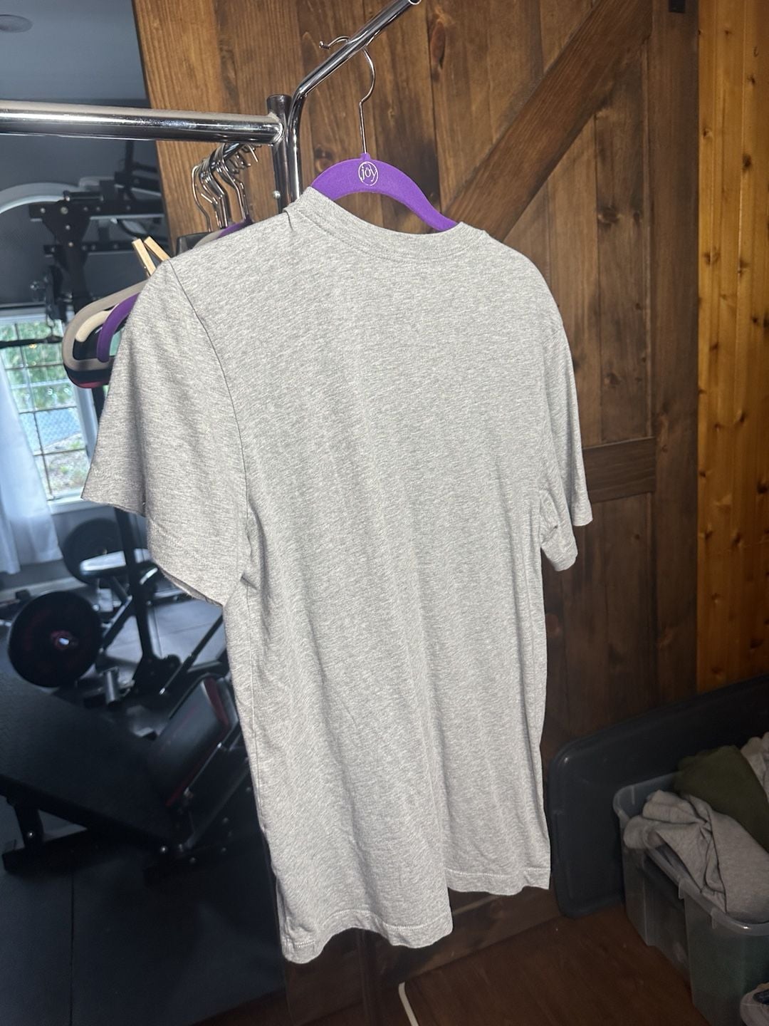 Nike The Nike Tee Graphic T-Shirt Size S Gray 4