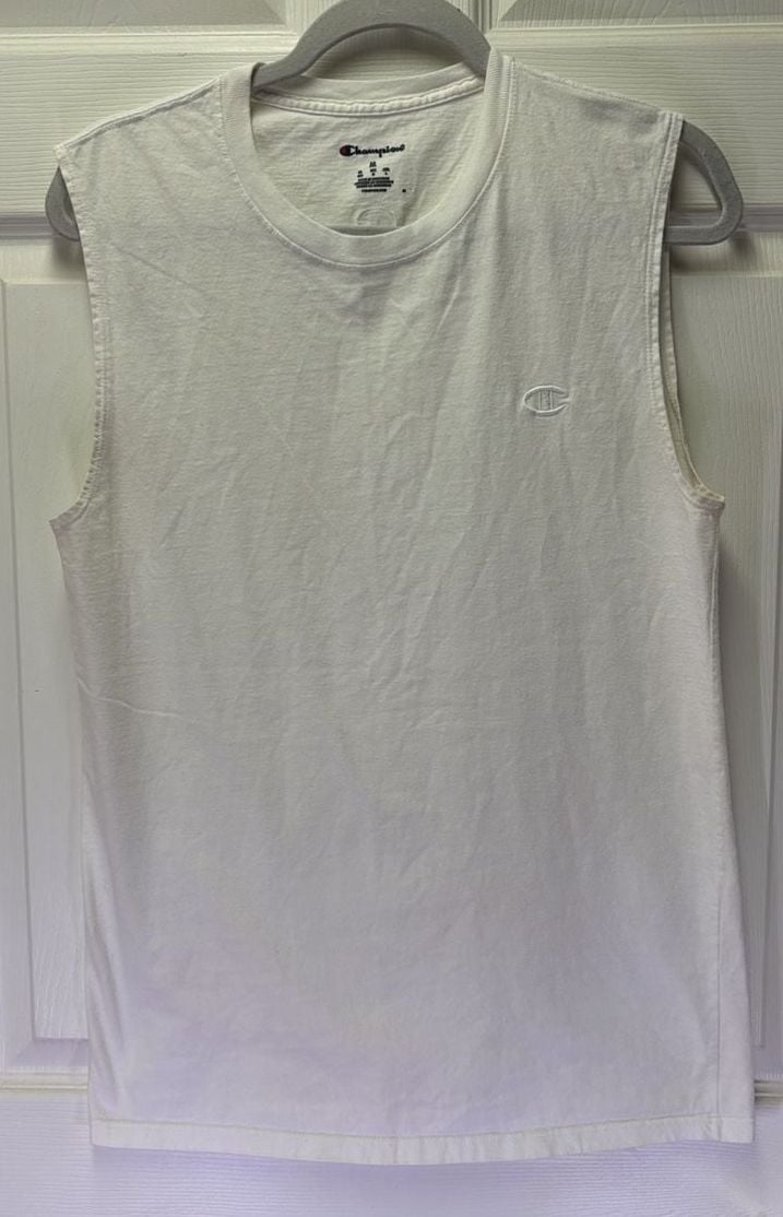 Champion Muscle Tank Size M White 2