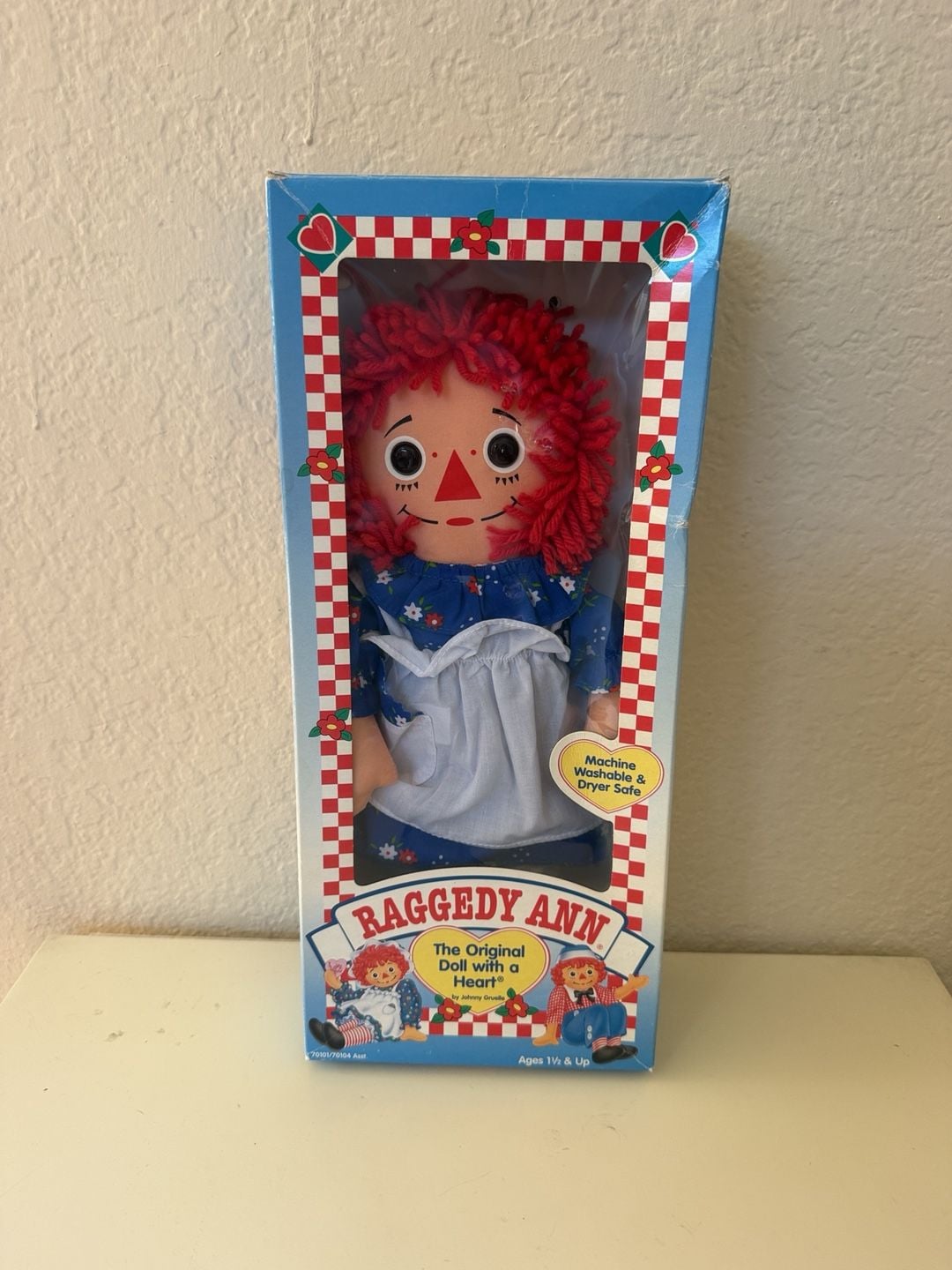 Hasbro 1996 Raggedy Ann 12 Inch Doll in Original Box 1