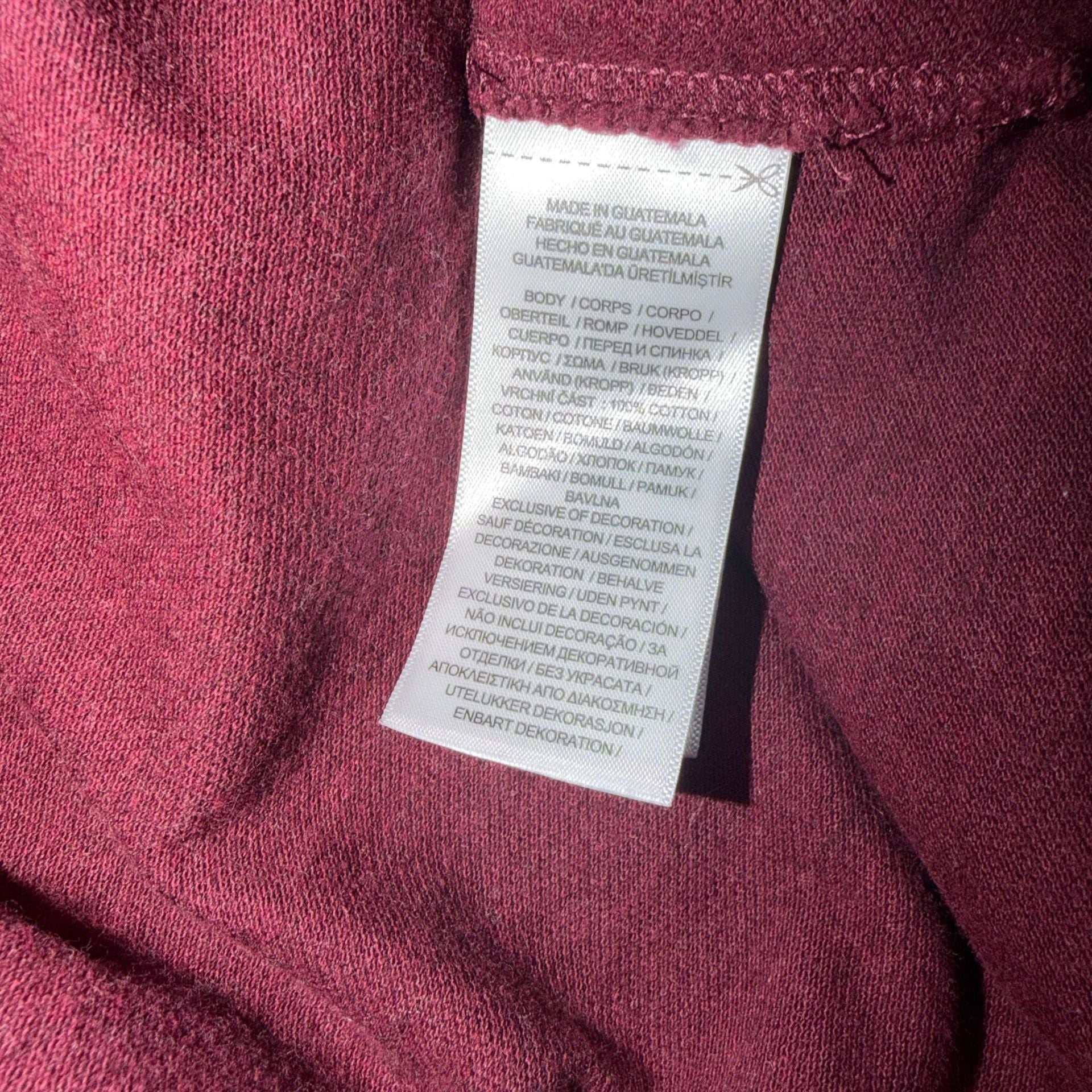 Men Polo Ralph Lauren Classic Fit Long Sleeve Polo Shirt Size L Burgundy 8