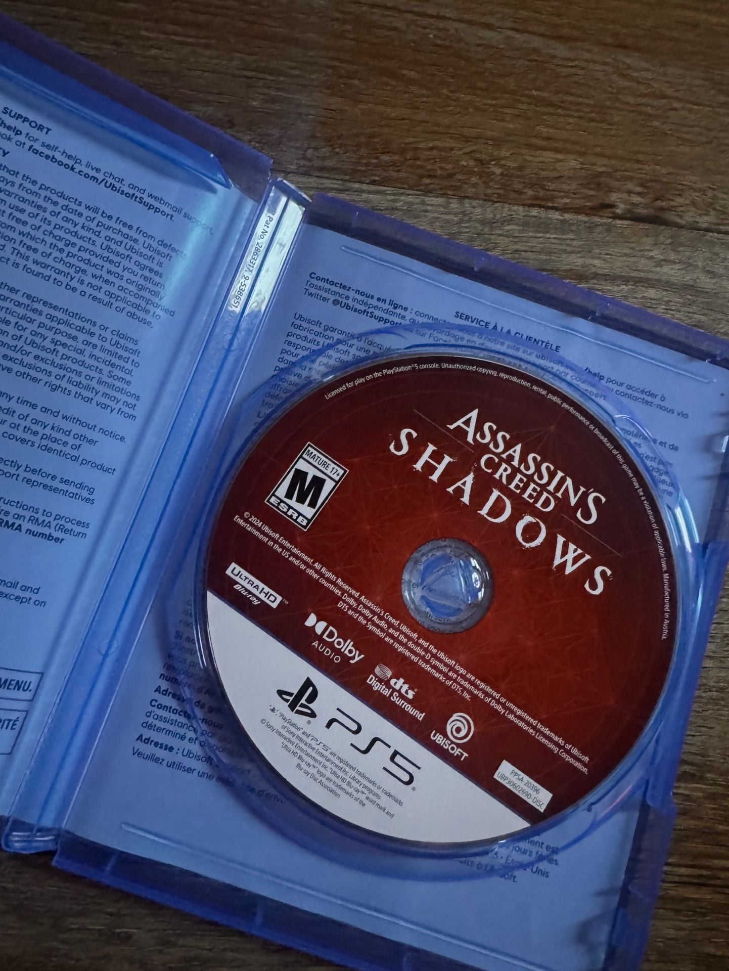 Ubisoft Assassin's Creed Shadows PS5 Video Game Complete 3