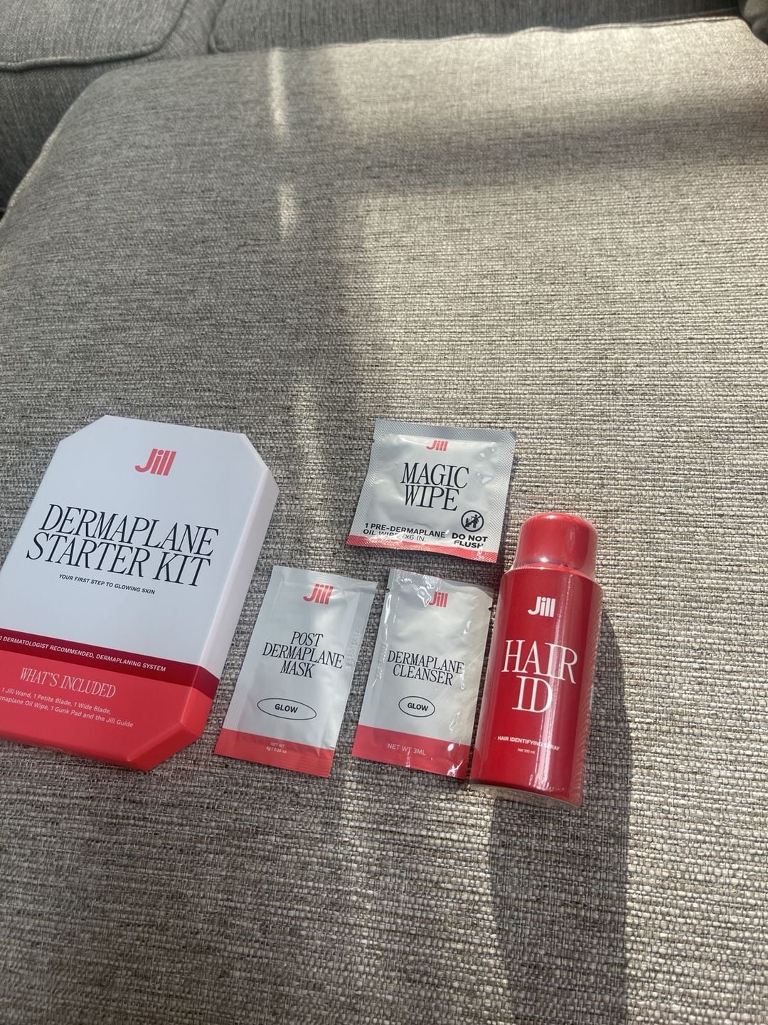 Jill Dermaplane Starter Kit and Hair ID Spray Set 3