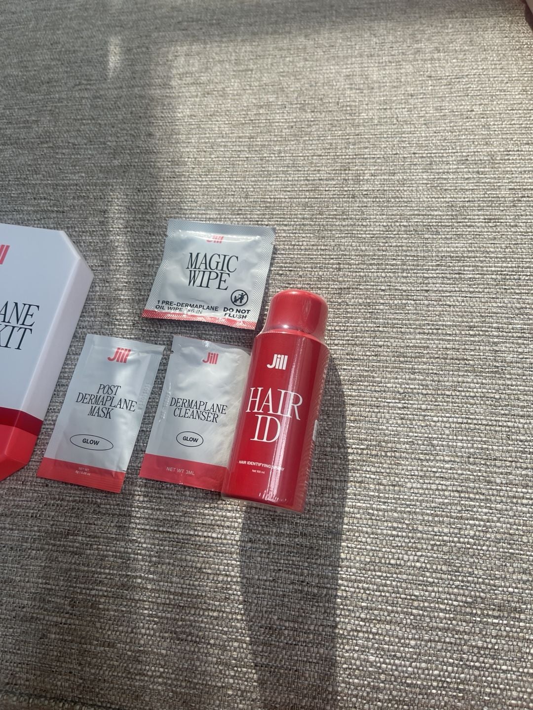 Jill Dermaplane Starter Kit and Hair ID Spray Set 4