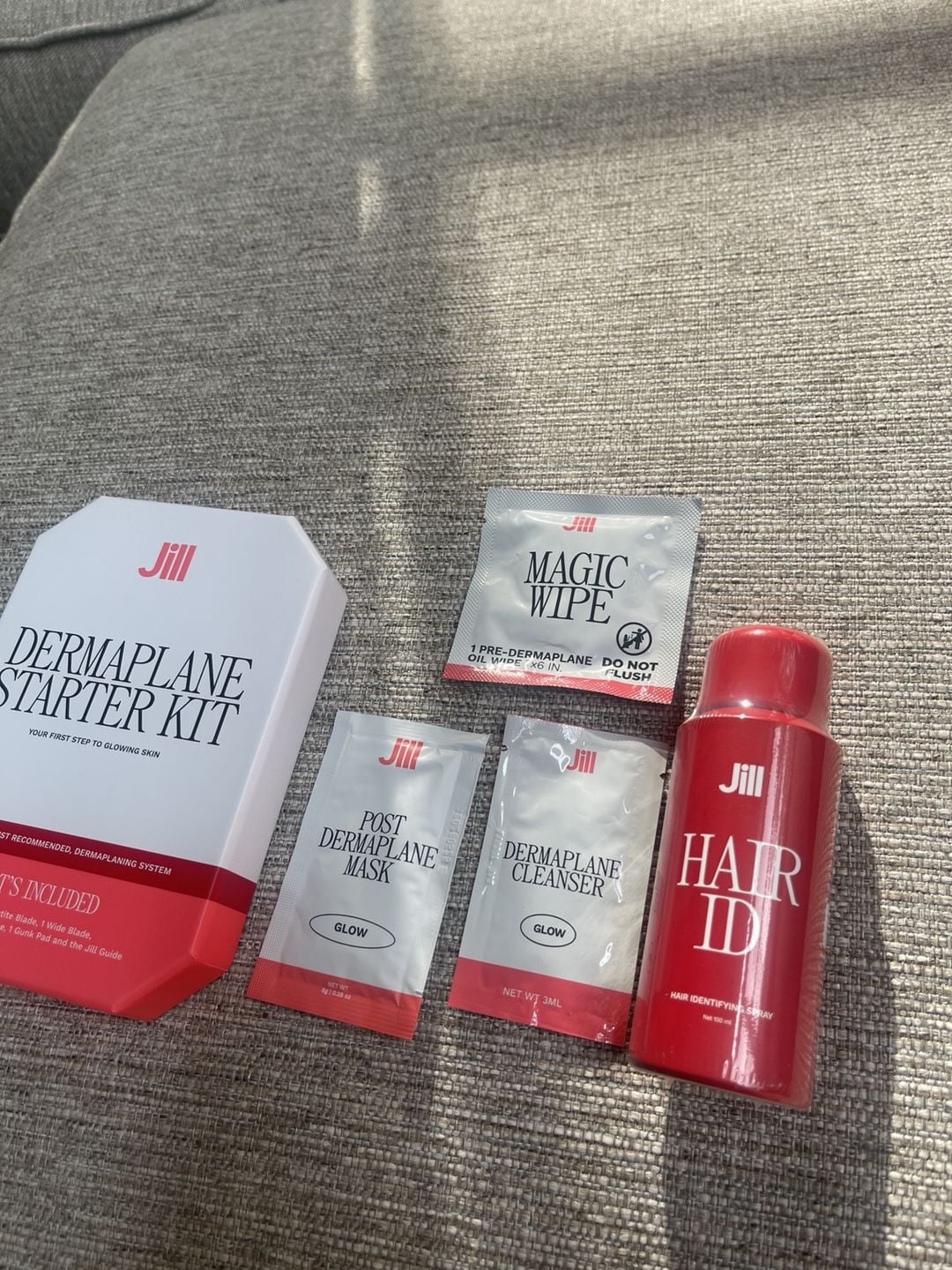 Jill Dermaplane Starter Kit and Hair ID Spray Set 5